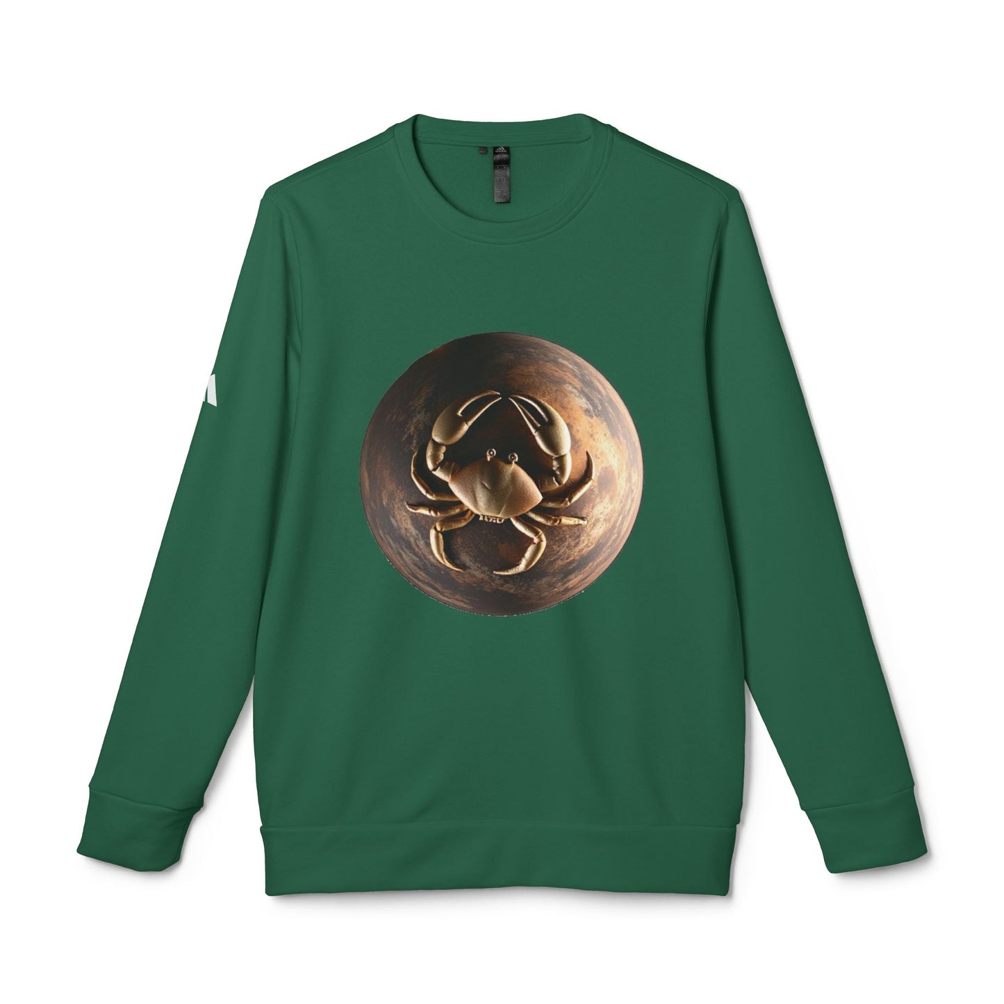 Adidas, Unisex Fleece Crewneck Sweatshirt, Cancer, Planet Animal, Zodiac