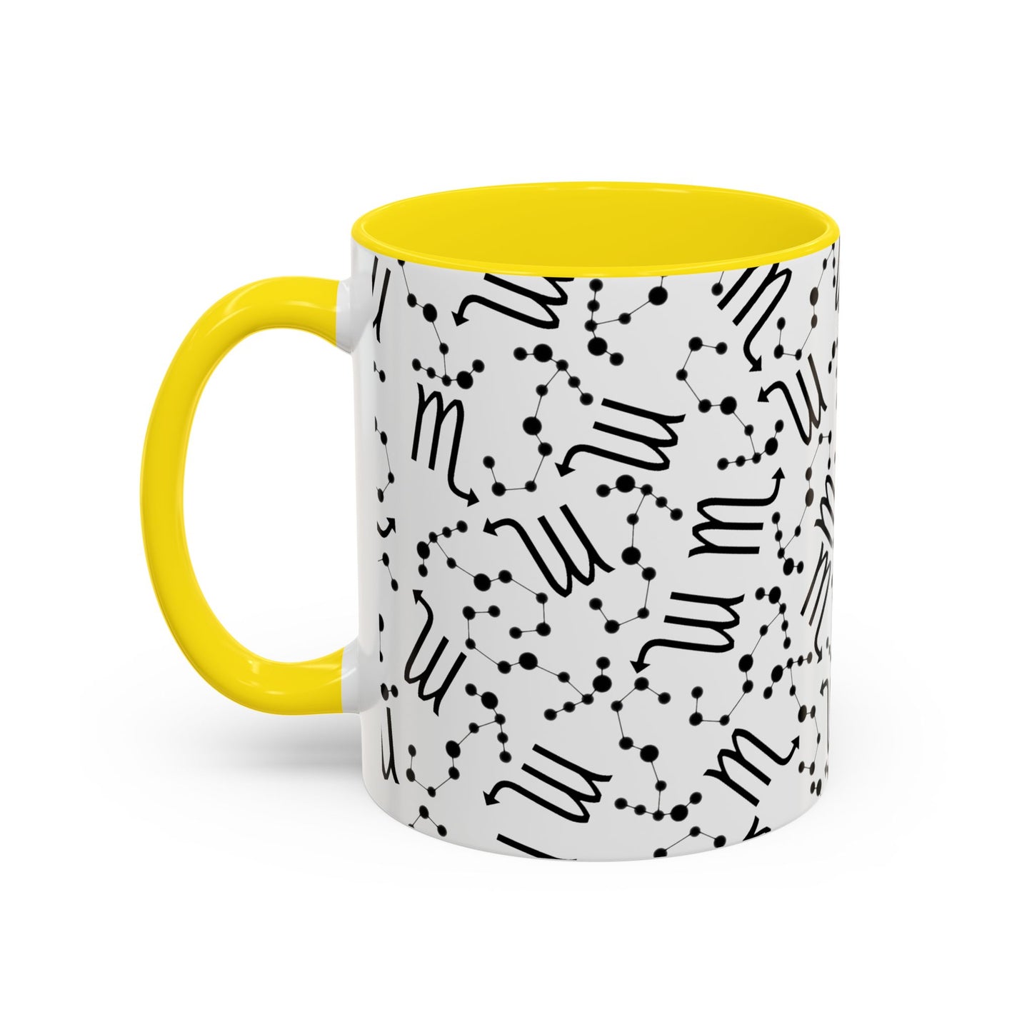 Accent Coffee Mug with the Scorpio sign (11, 15oz)