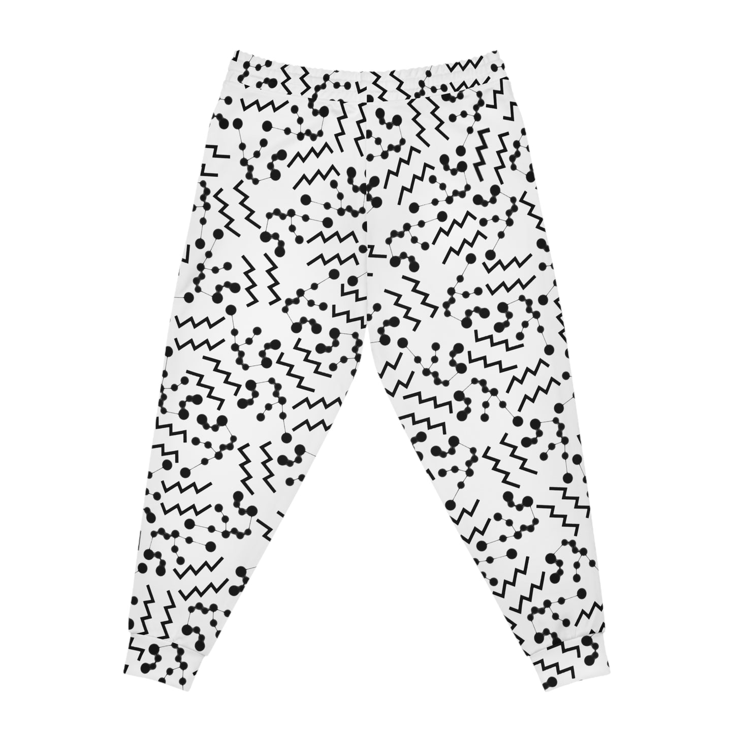 Athletic Joggers Aquarius Zodiac sign (AOP)
