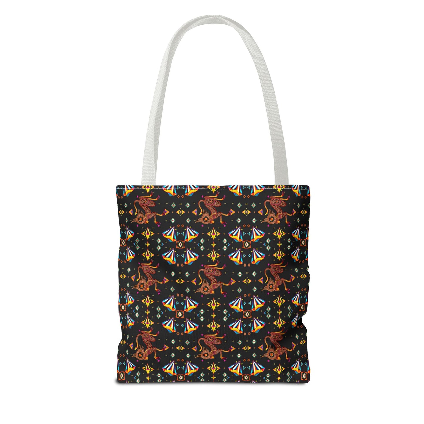 Tote Bag (AOP), Virgo, Zodiac, Jewel Pattern