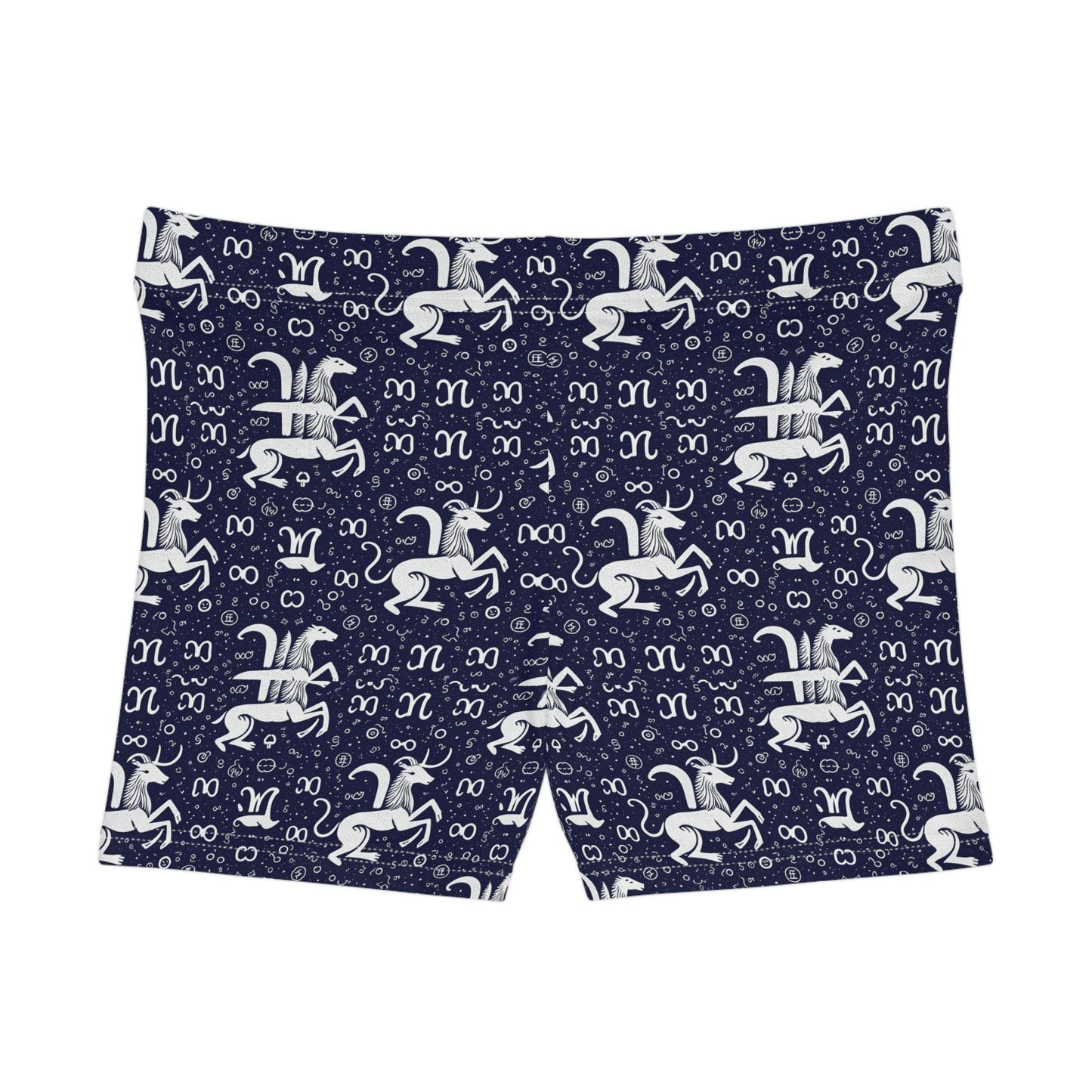 Women's Shorts, AOP, Aquarius, Zodiac, Pattern