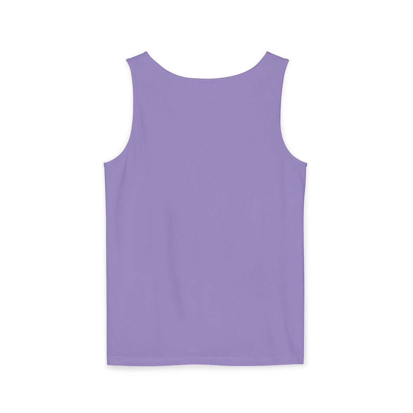 Unisex Garment-Dyed, Tank Top, Sagittarius Design, Pop Art v1, 100% US cotton