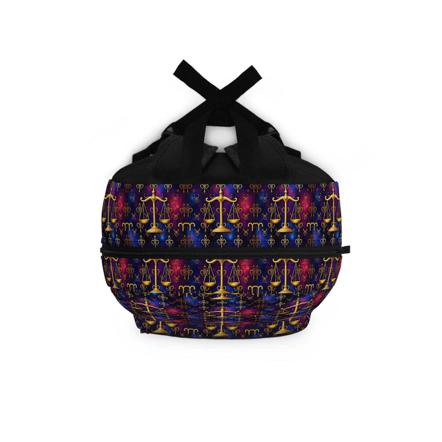 Backpack, Libra, Zodiac, Metal Pattern