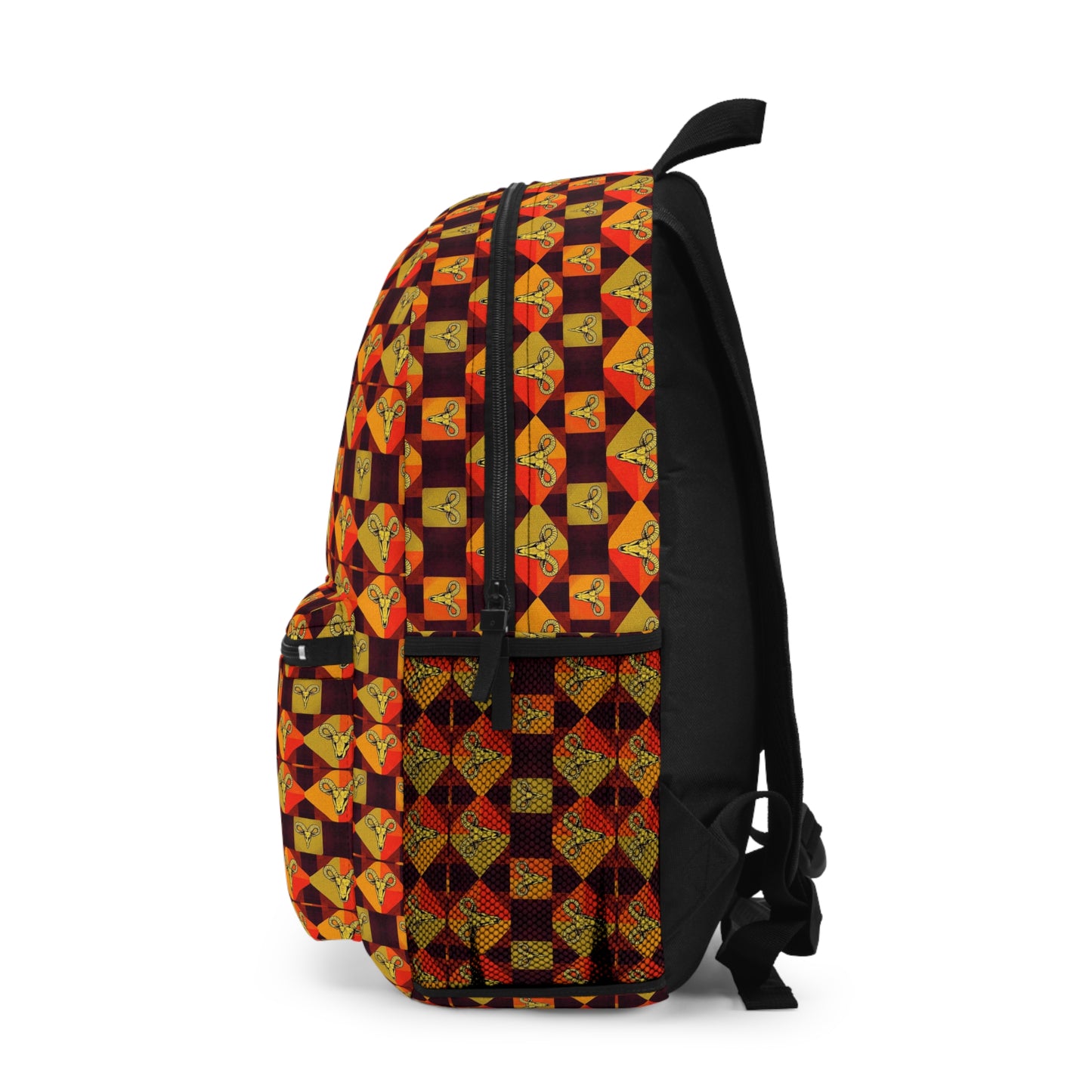 Backpack, Taurus, Zodiac, Shapes Pattern