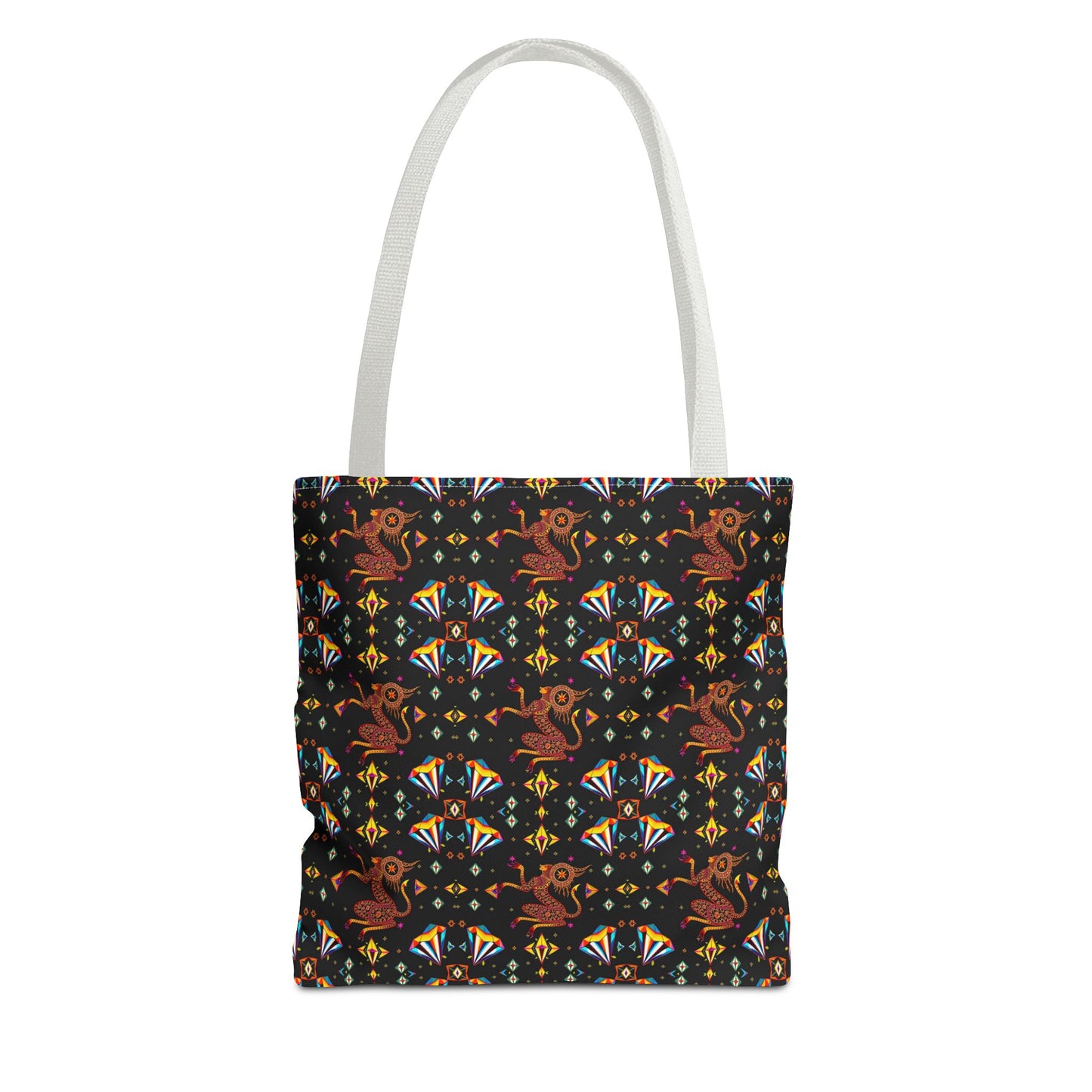 Tote Bag (AOP), Virgo, Zodiac, Jewel Pattern