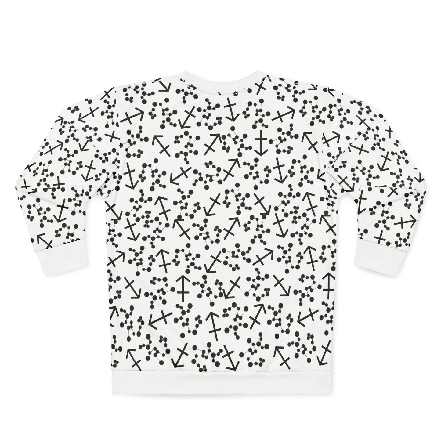 Zodiac AOP Unisex Sweatshirt Sagittarius Zodiac Sign