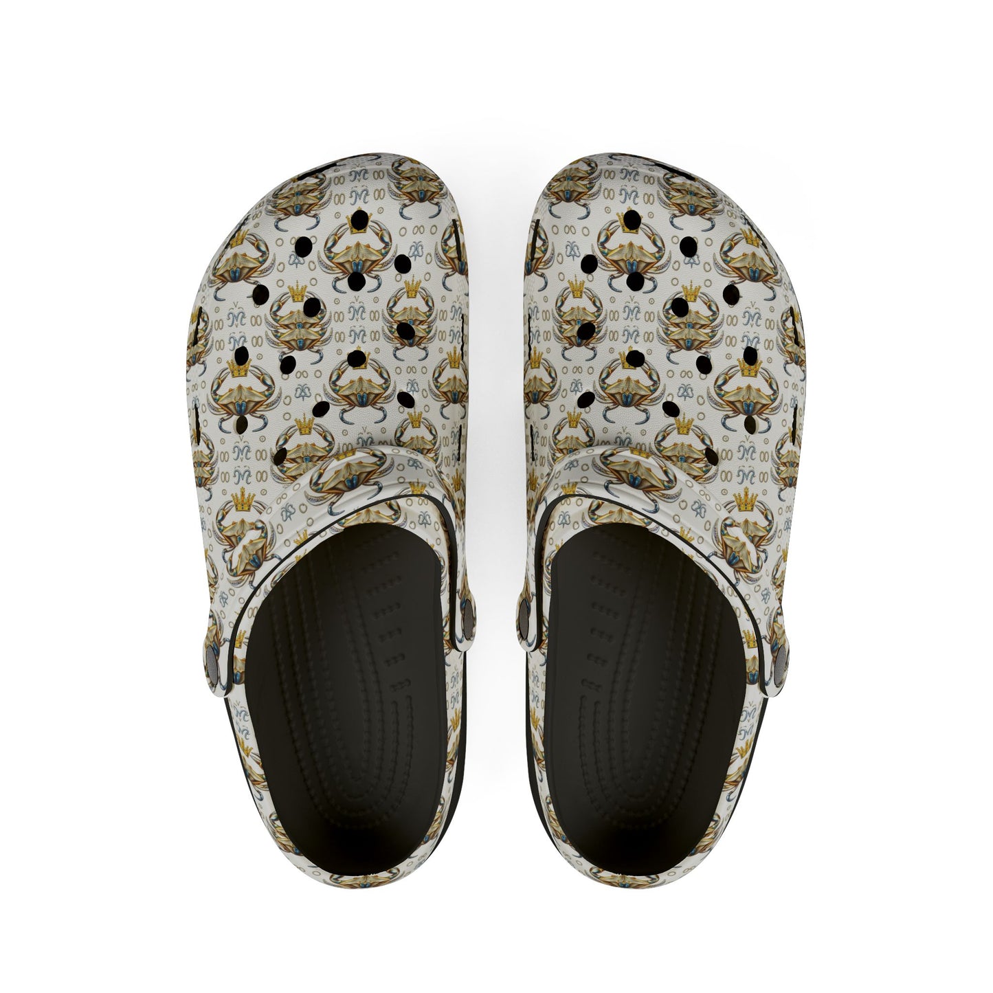 EVA Foam Rubber Shoes, (AOP), Cancer, Zodiac v2, Pattern