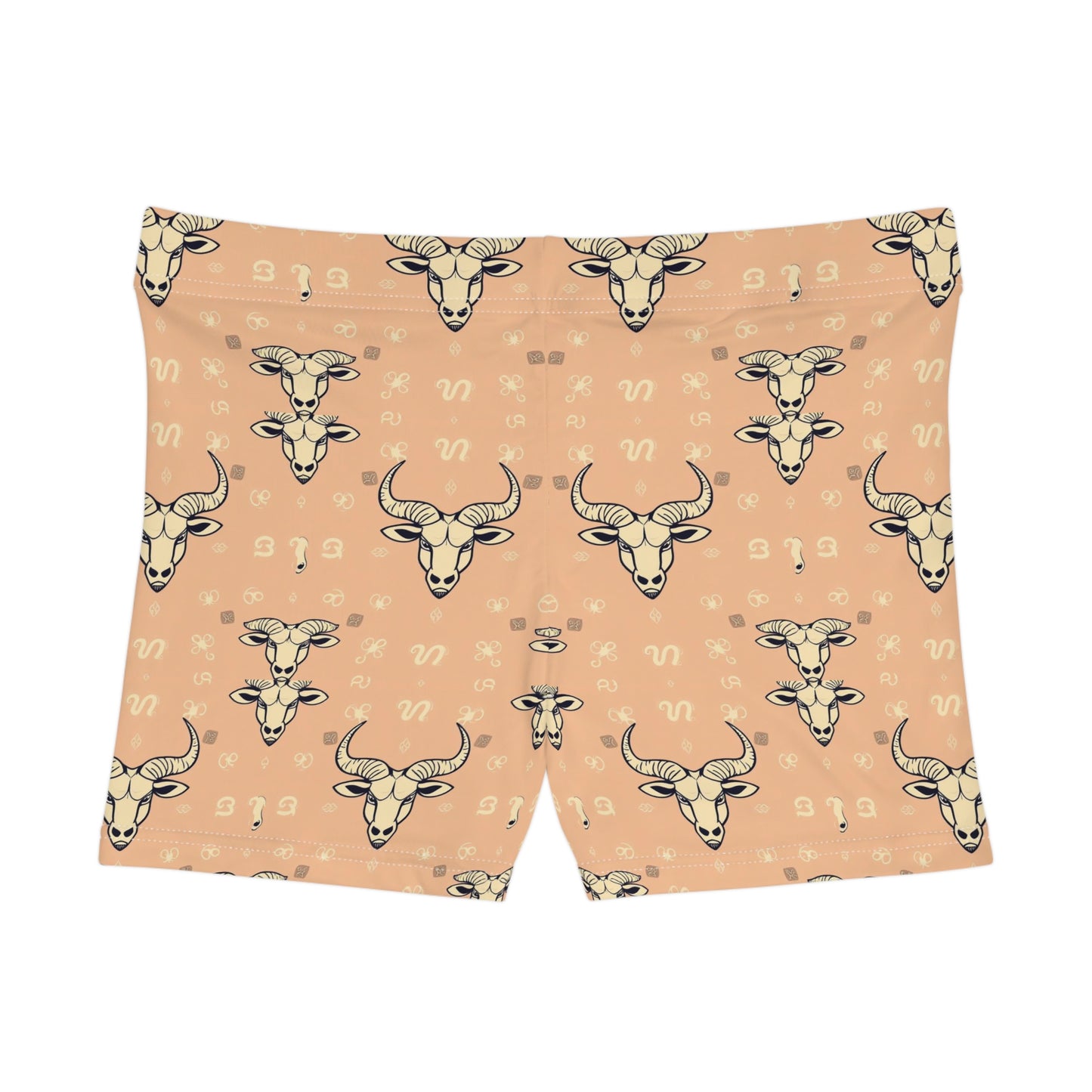 Women's Shorts, AOP, Taurus, Zodiac, Pattern
