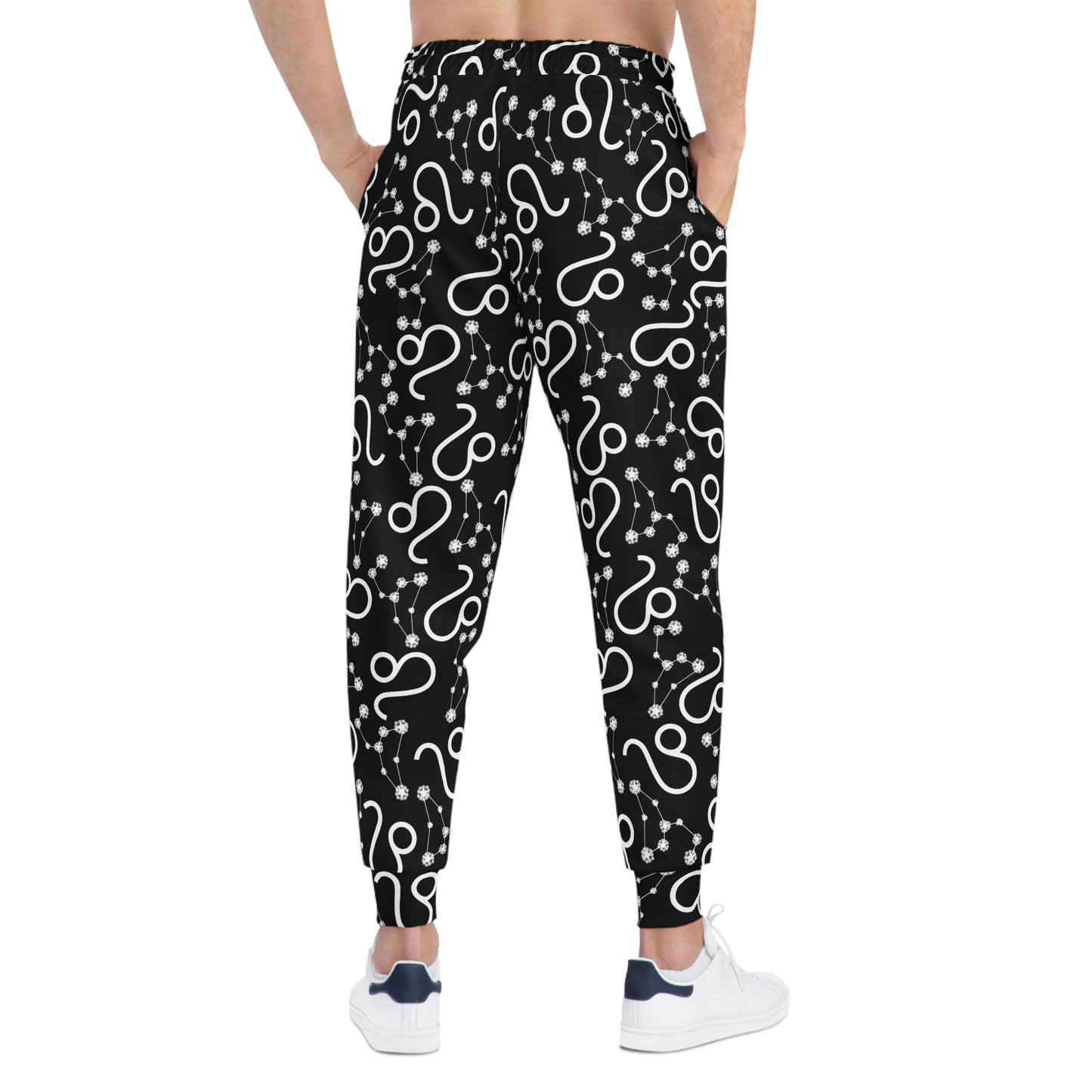 Athletic Joggers Leo Zodiac sign (AOP)