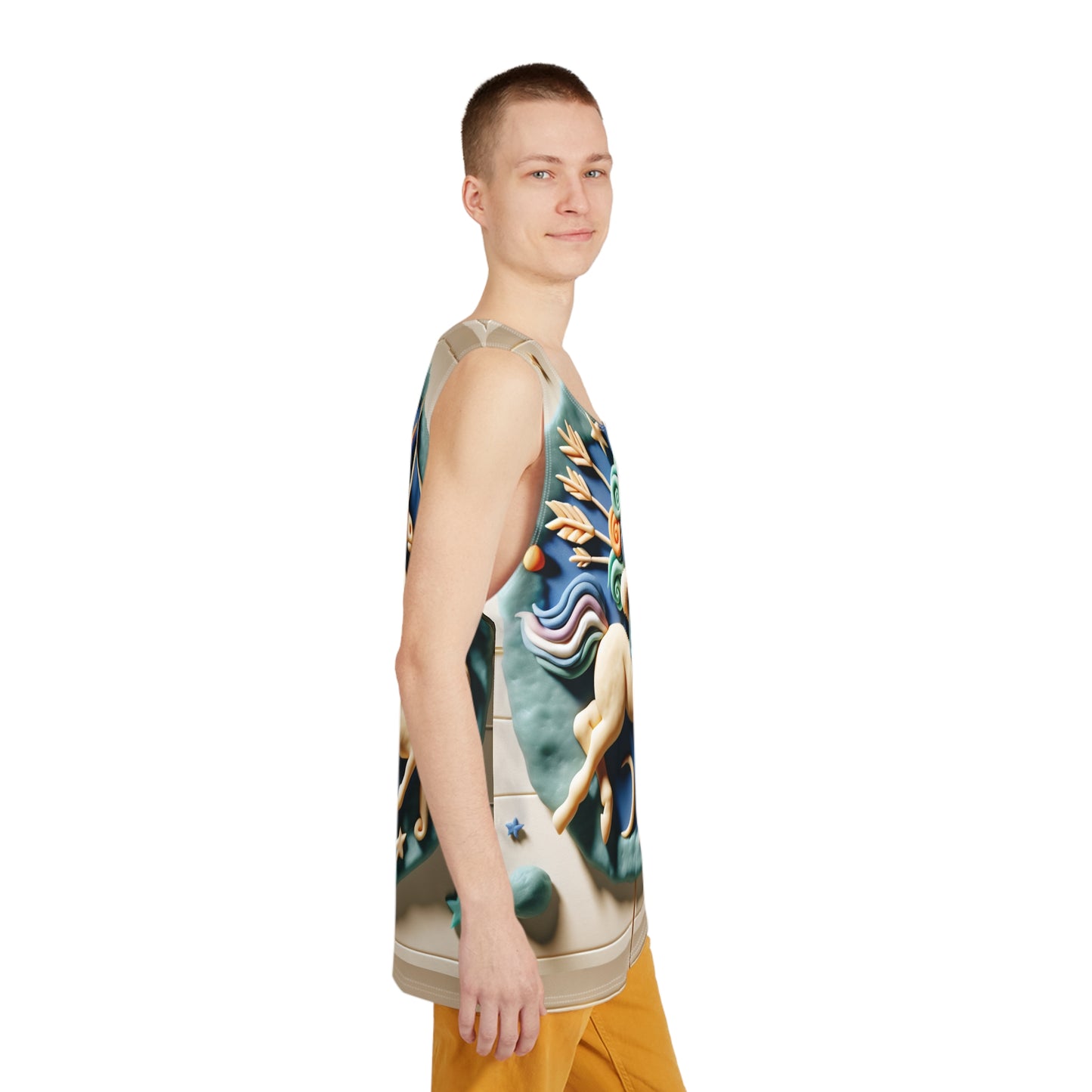 Men's Tank (AOP), Regular fit, Sagittarius Zodiac Sign