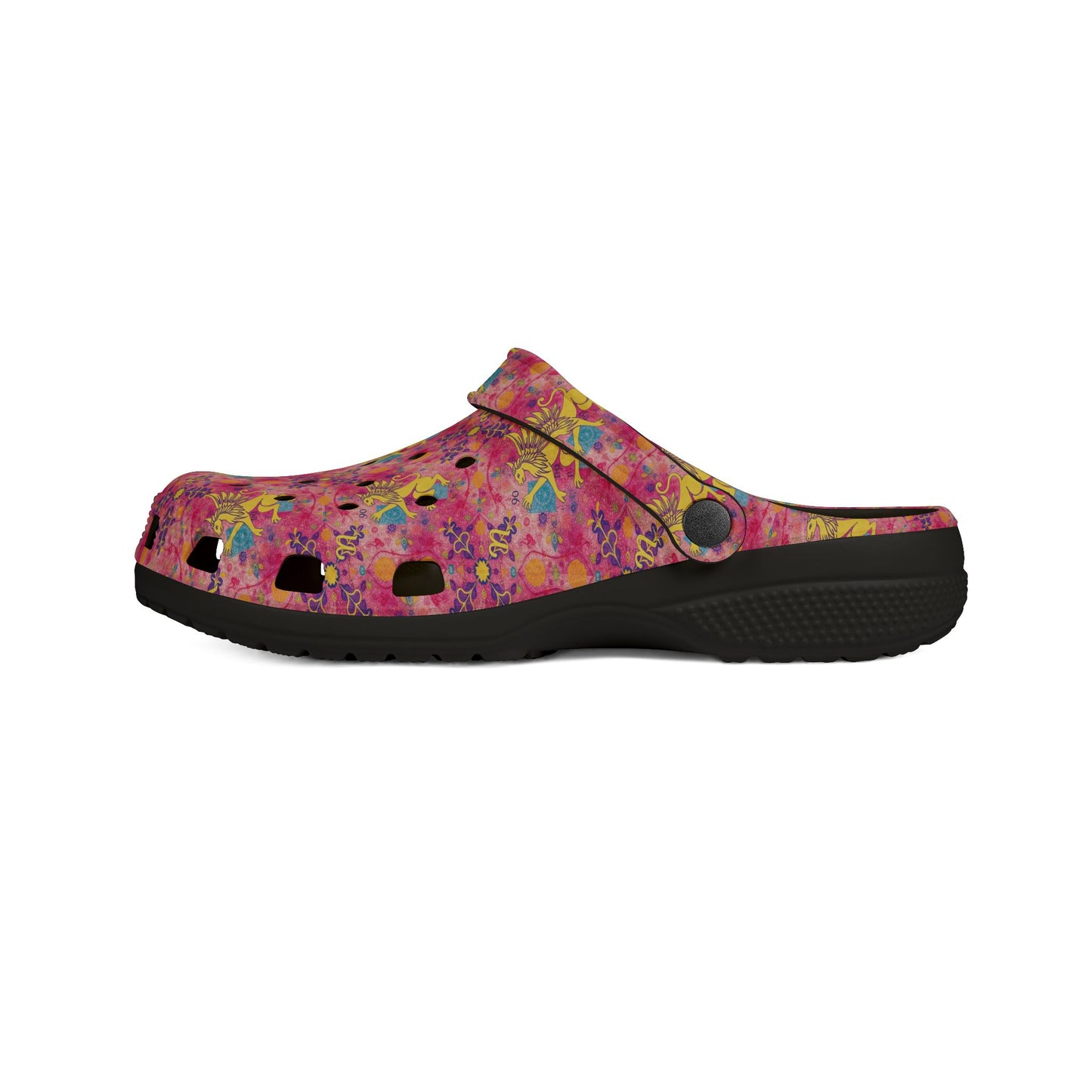 EVA Foam Rubber Shoes, (AOP), Virgo, Zodiac v1, Pattern