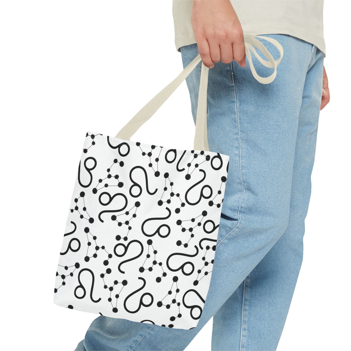 Tote Bag Leo Zodiac sign AOP