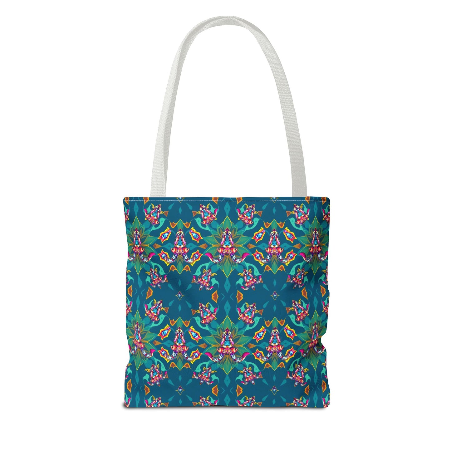 Tote Bag (AOP), Taurus, Zodiac v1, Jewel Pattern