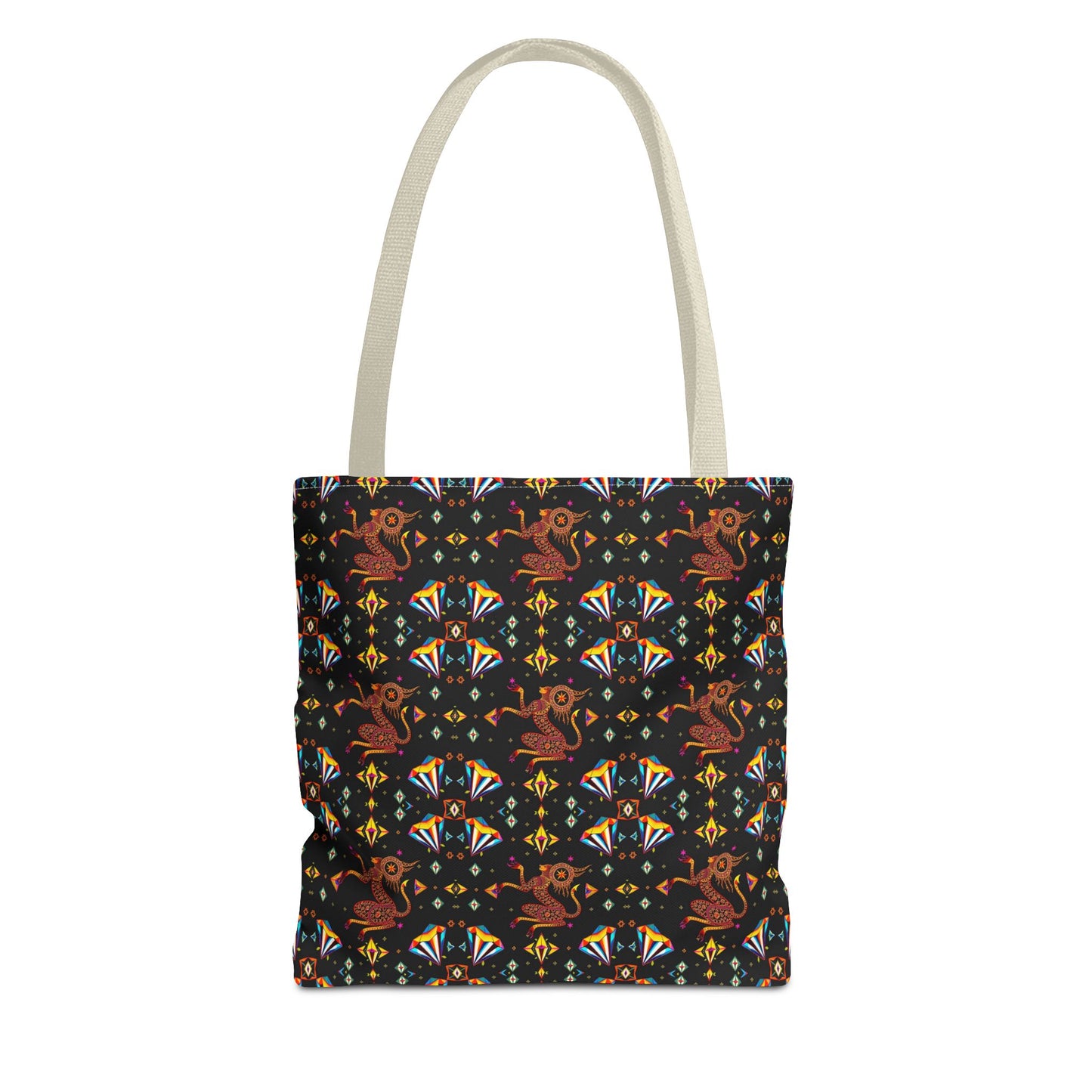 Tote Bag (AOP), Virgo, Zodiac, Jewel Pattern