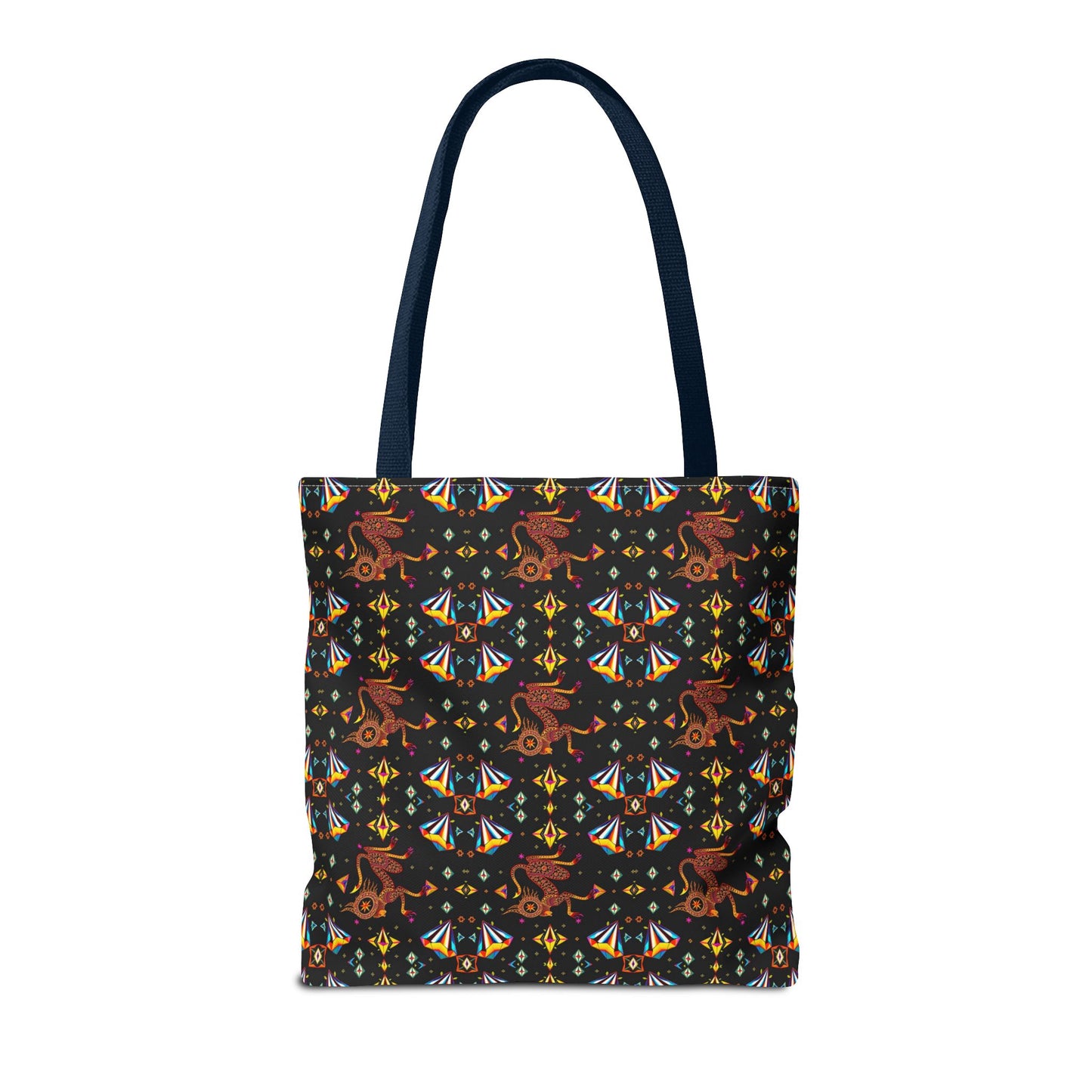 Tote Bag (AOP), Virgo, Zodiac, Jewel Pattern