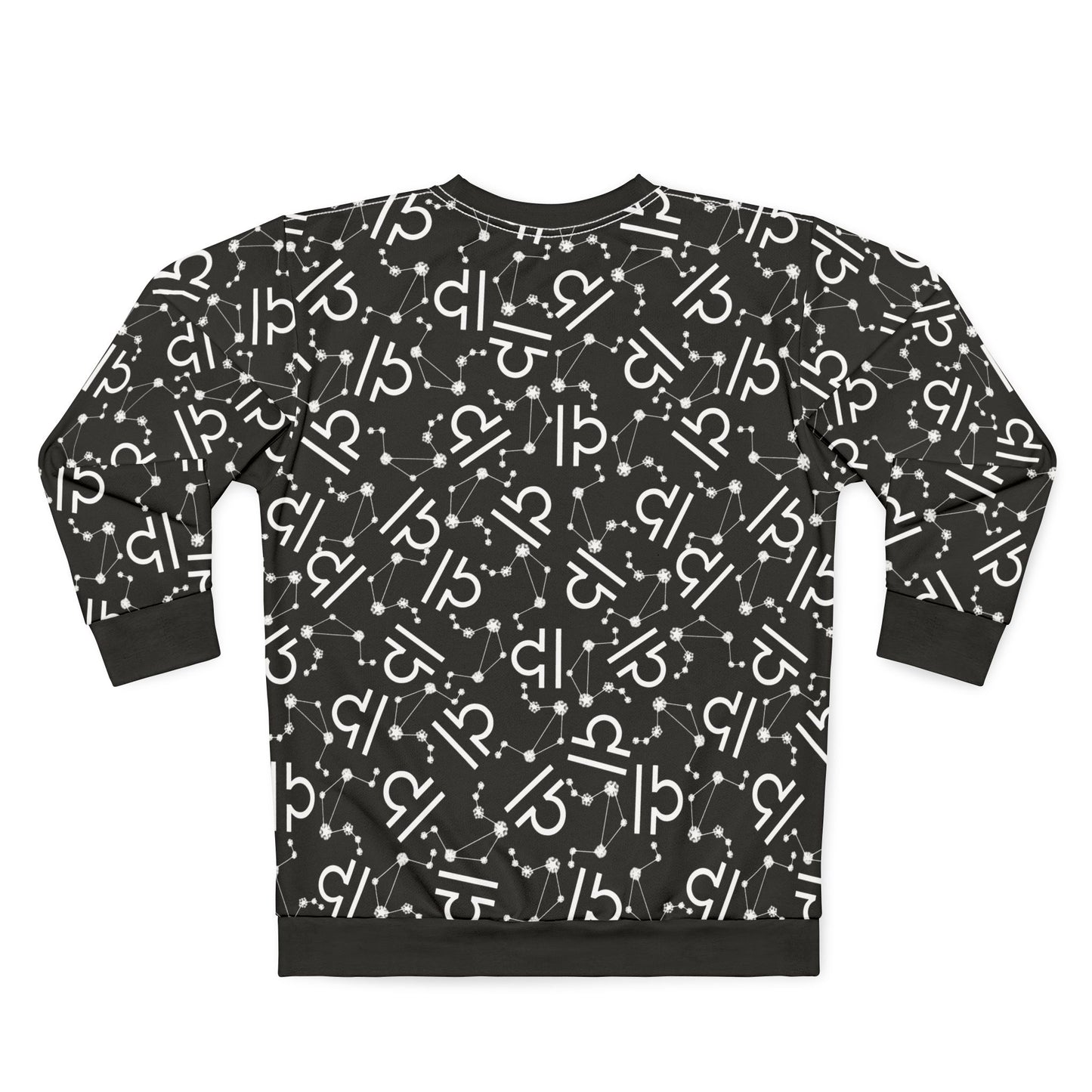 Zodiac AOP Unisex Sweatshirt Libra Zodiac Sign