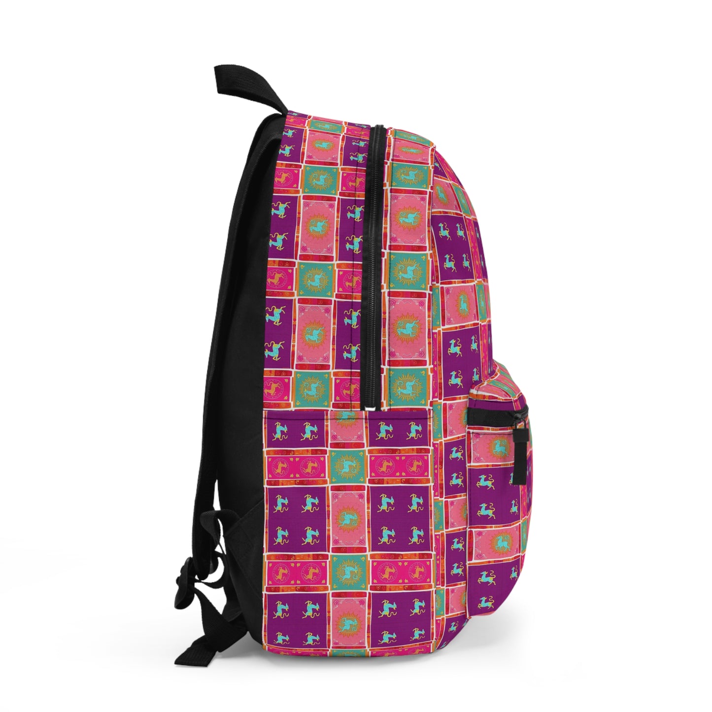 Backpack, Capricorn, Zodiac, Shapes Pattern