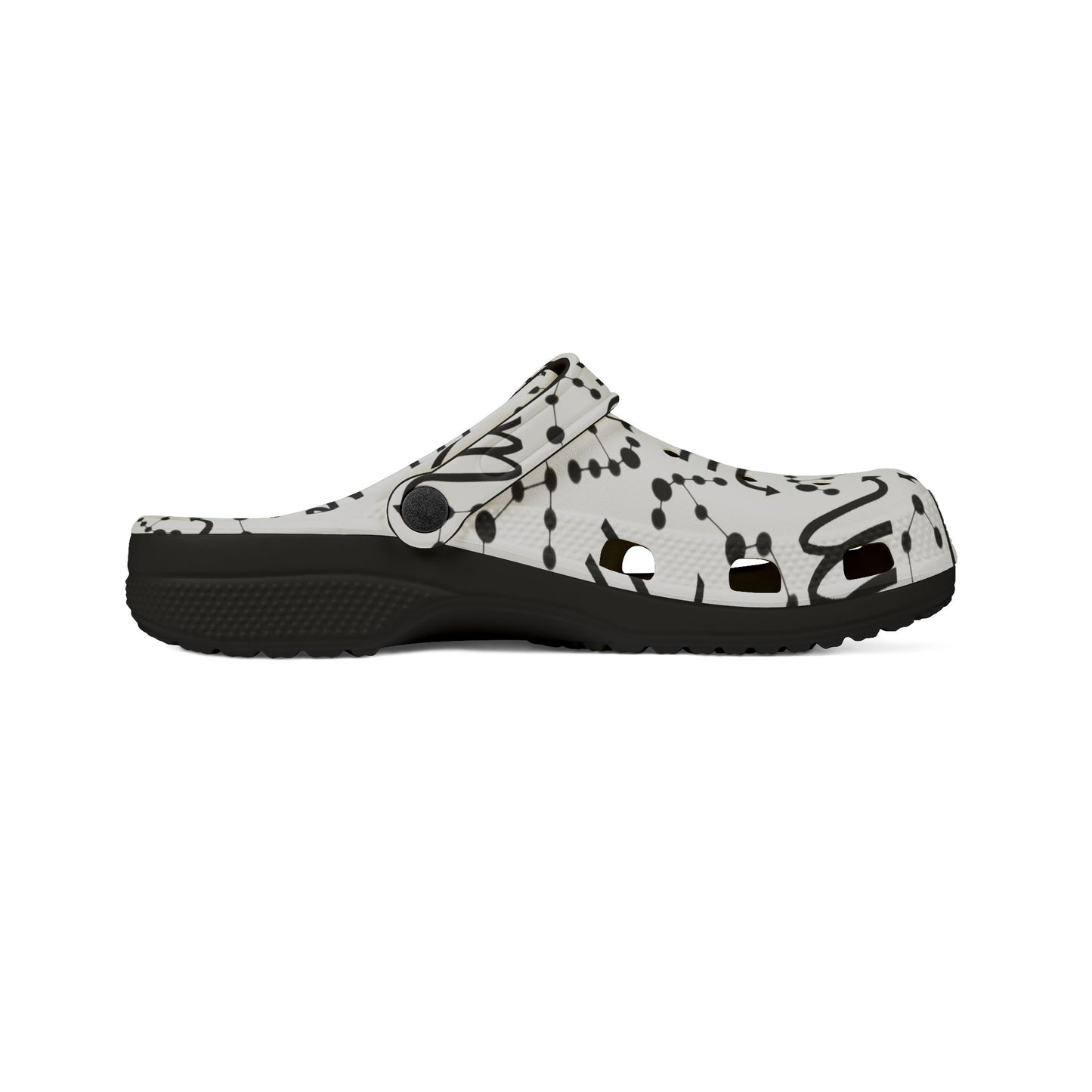 EVA Foam Rubber Shoes (AOP), Material 100% EVA, Scorpio Zodiac Design