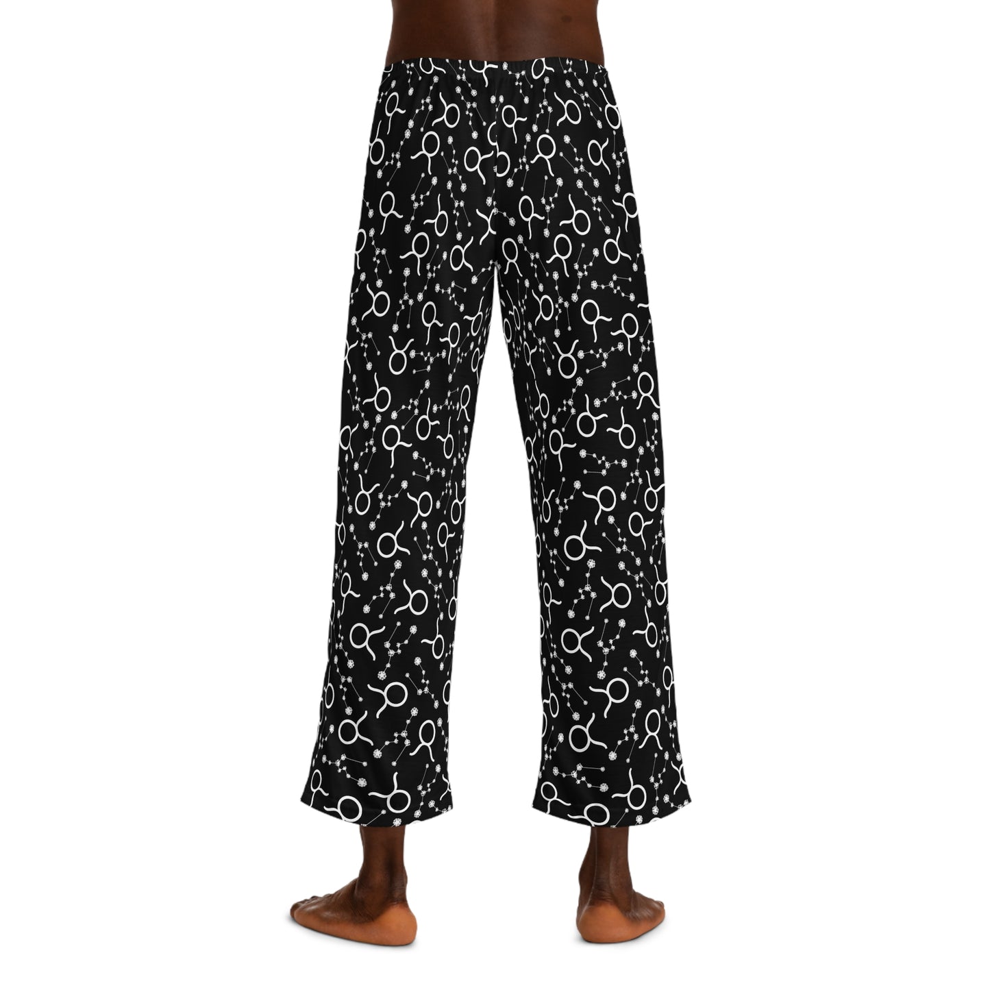 Men's Zodiac Pajama Pants (AOP) Taurus Zodiac Sign