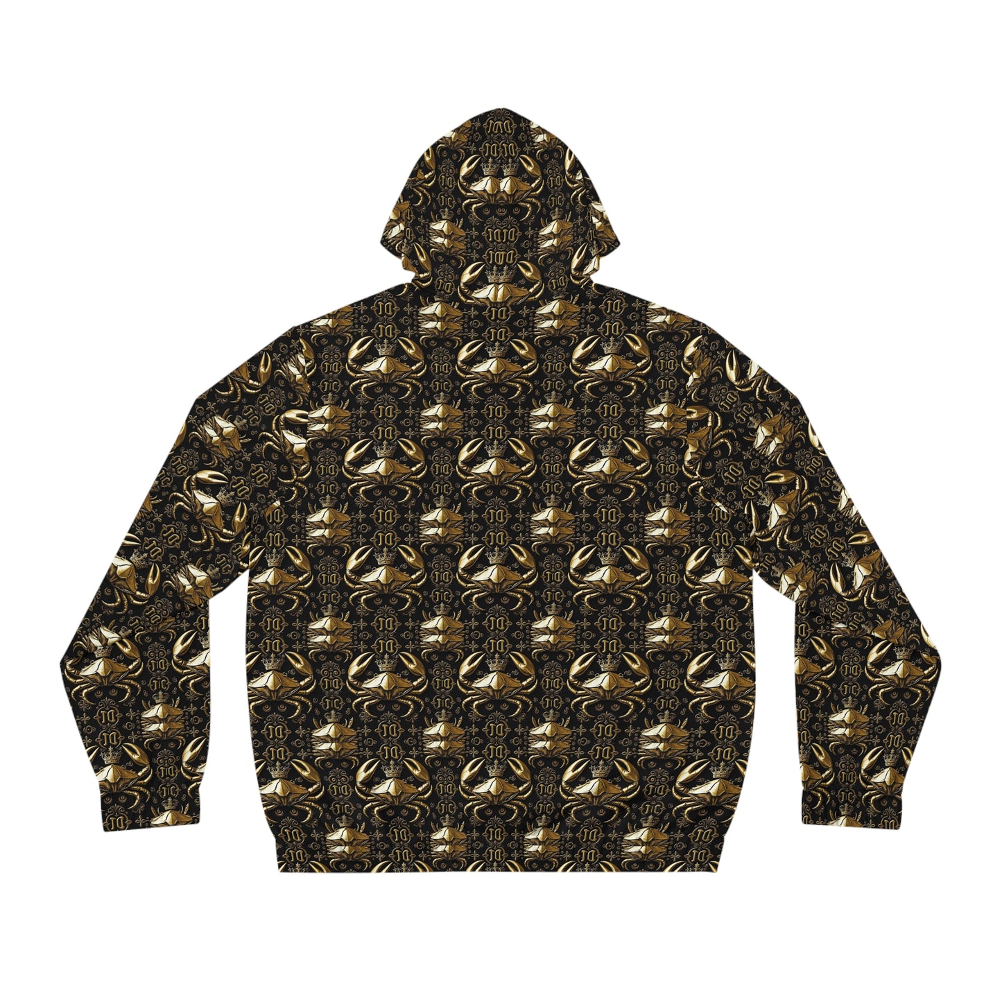 Full-Zip Hoodie (AOP), Cancer, Zodiac v2, Pattern