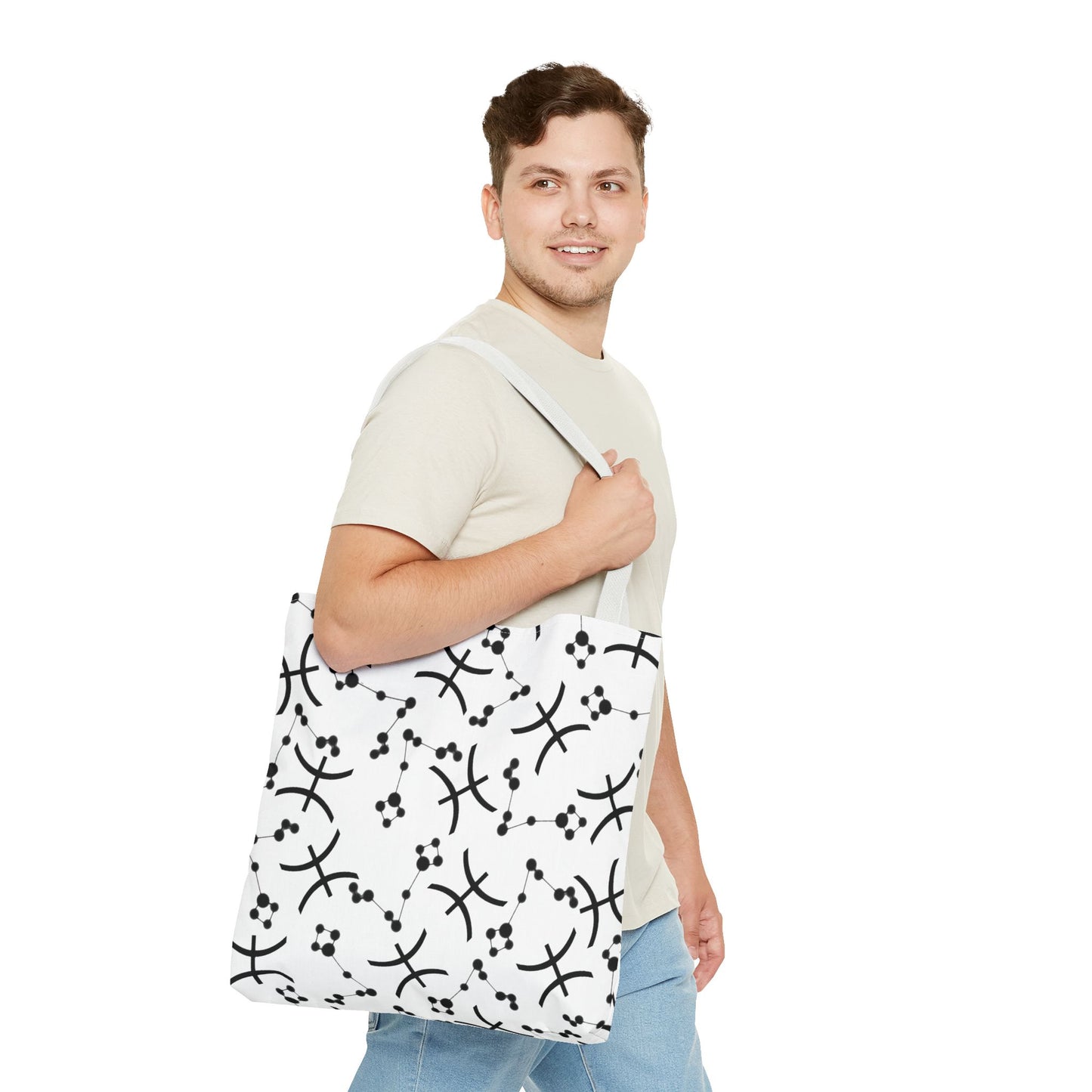 Tote Bag Pisces Zodiac sign AOP