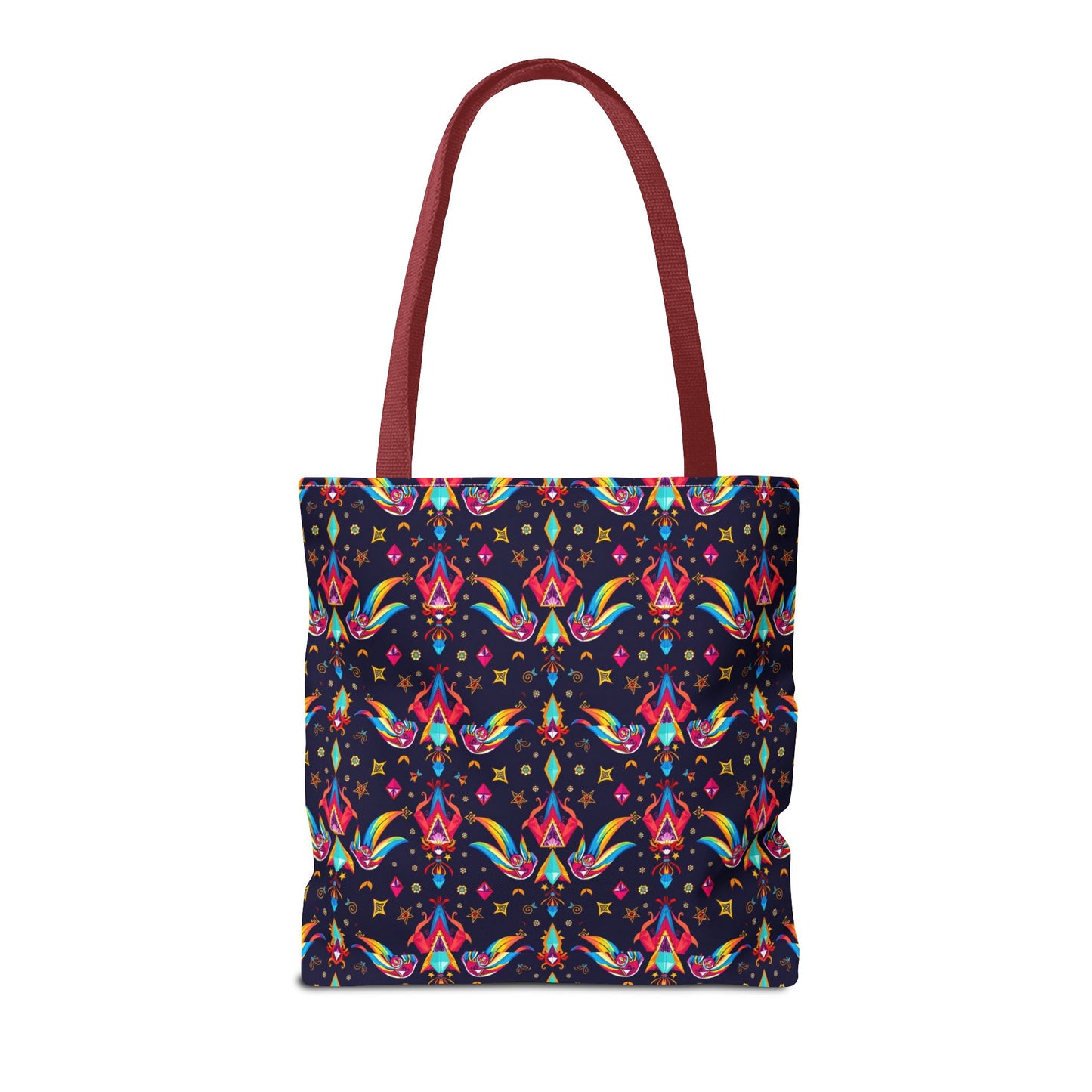 Tote Bag (AOP), Virgo, Zodiac v1, Jewel Pattern