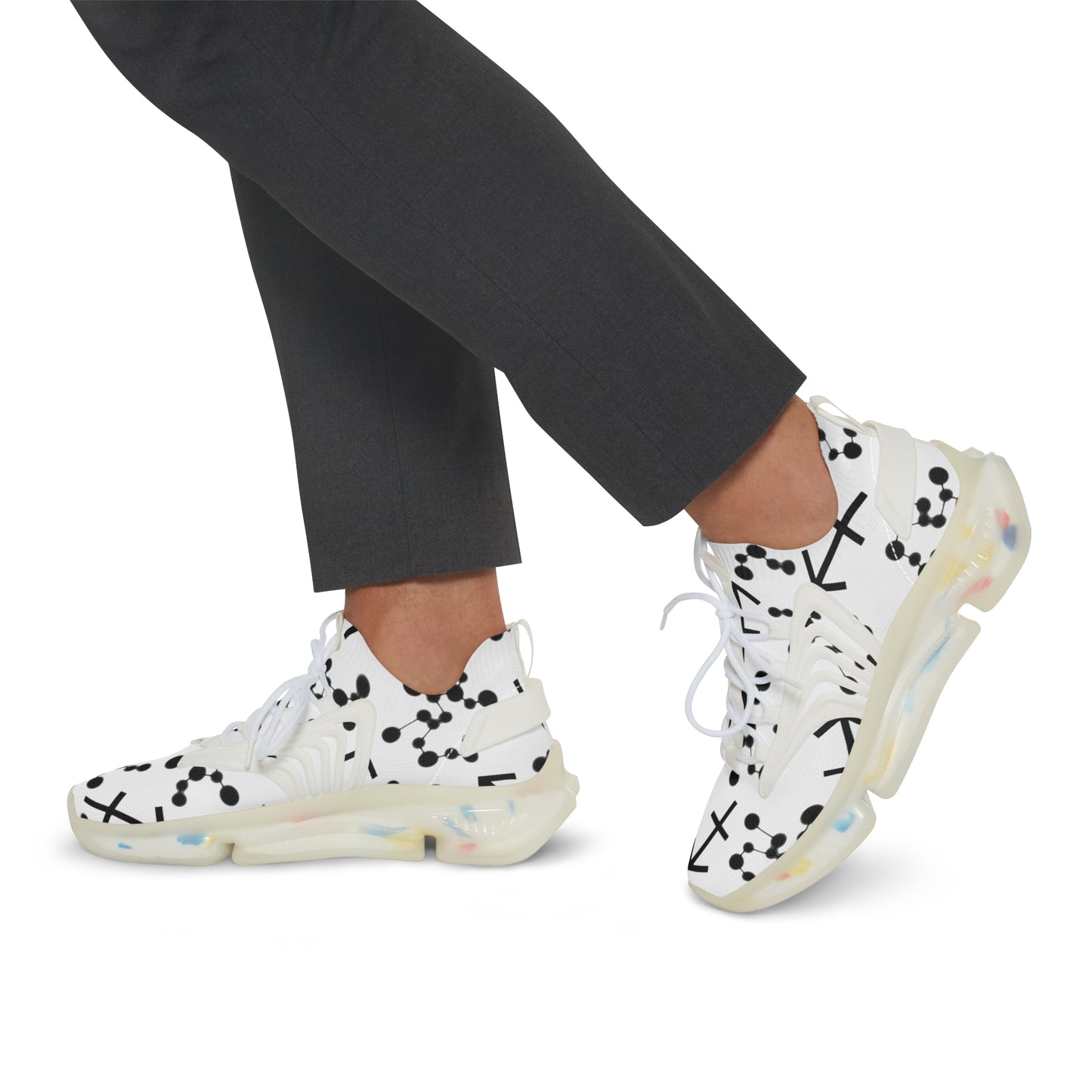 Men's Mesh Sneakers, Sagittarius Zodiac Sign, all over print