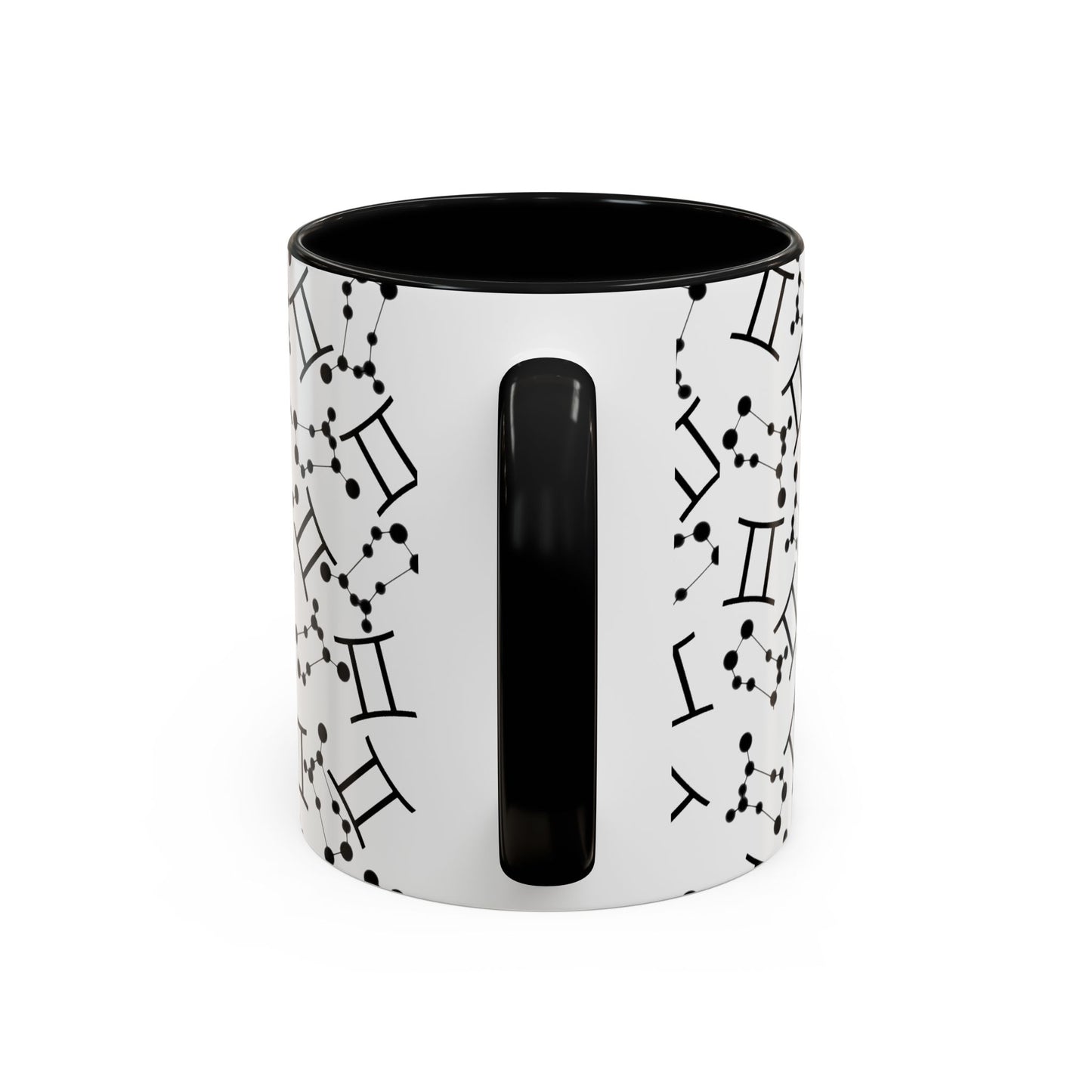 Accent Coffee Mug with the Gemini sign (11, 15oz)