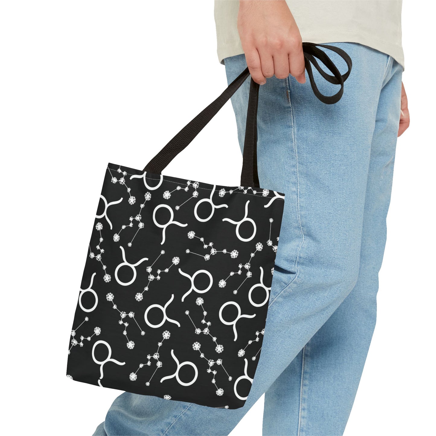 Tote Bag Taurus Zodiac sign AOP