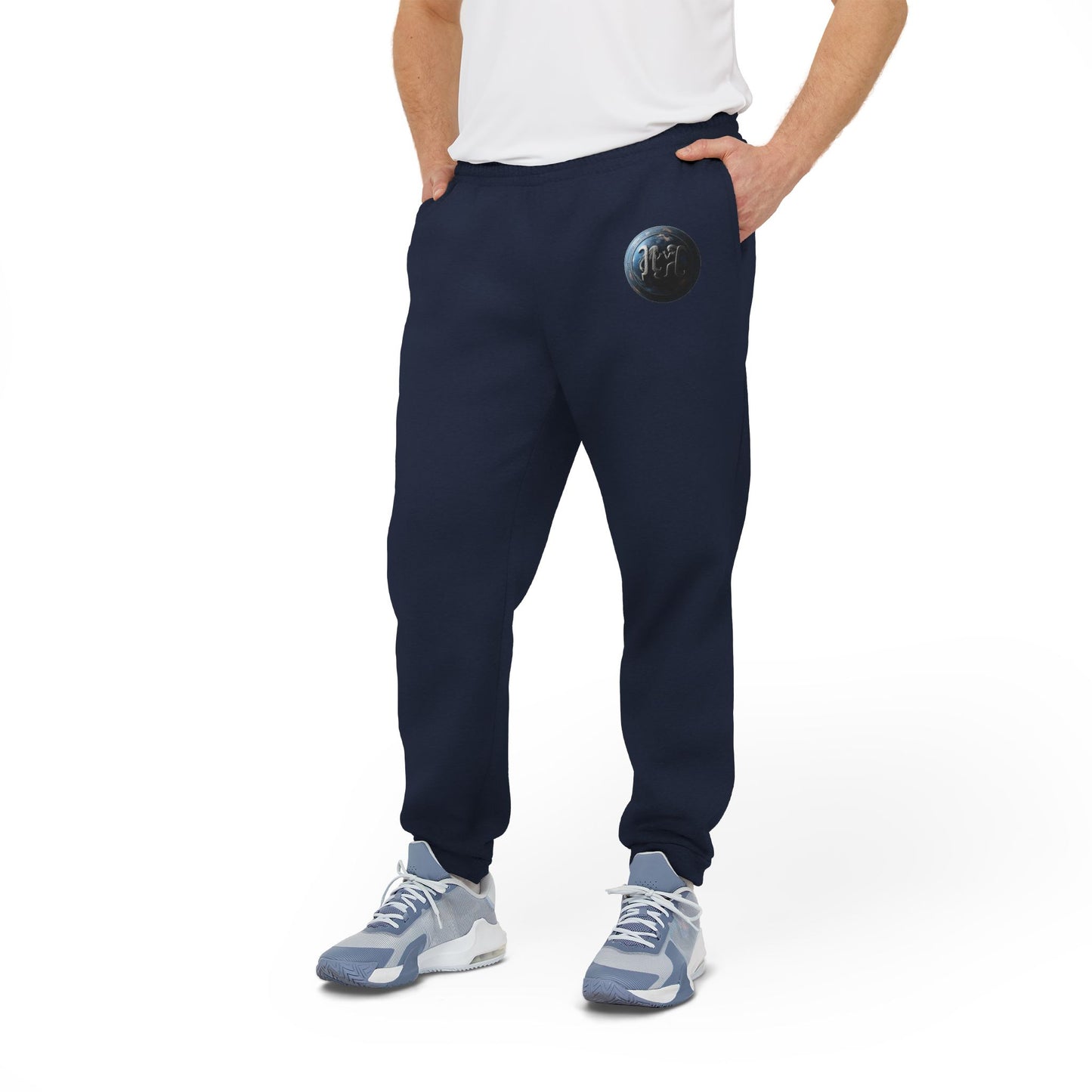 Adidas, Unisex Fleece Joggers, Planet Symbol, Gemini