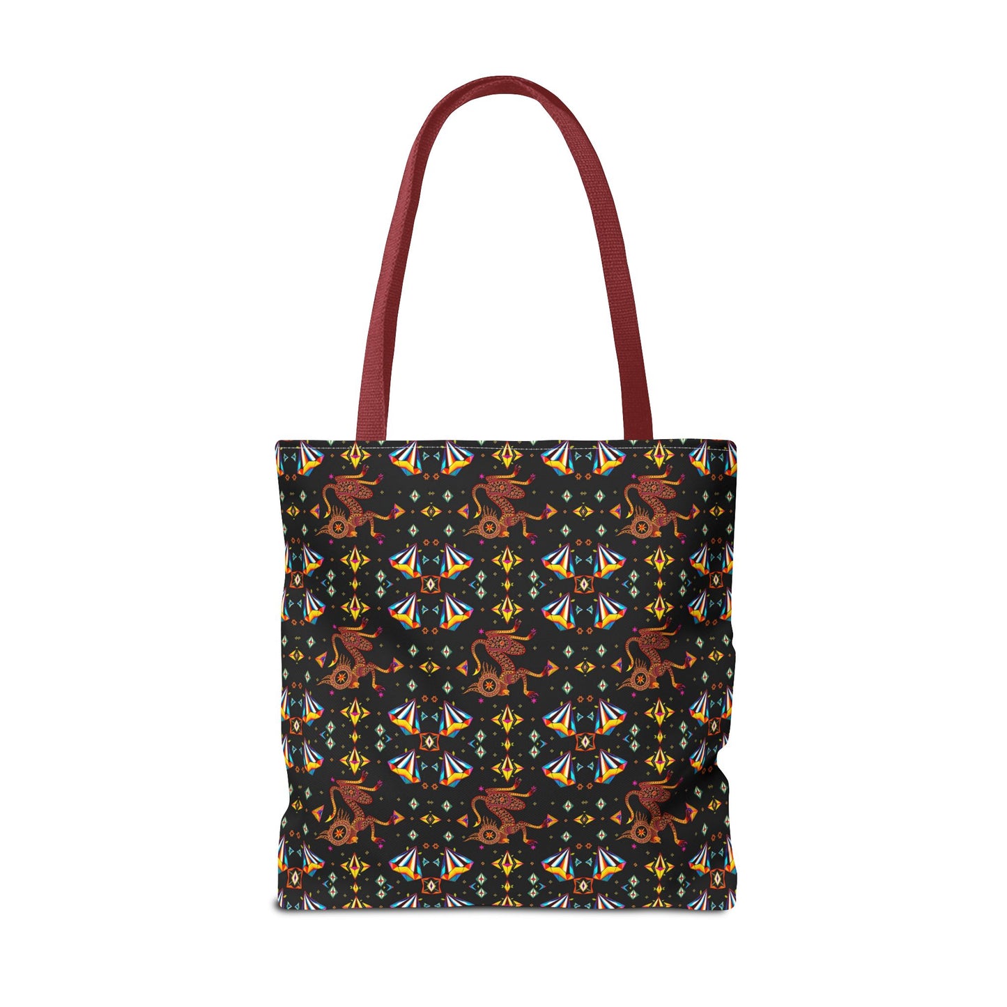 Tote Bag (AOP), Virgo, Zodiac, Jewel Pattern
