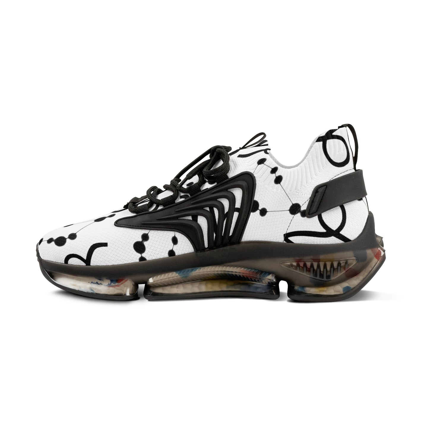 Men's Mesh Sneakers, Capricorn Zodiac Sign, all over print
