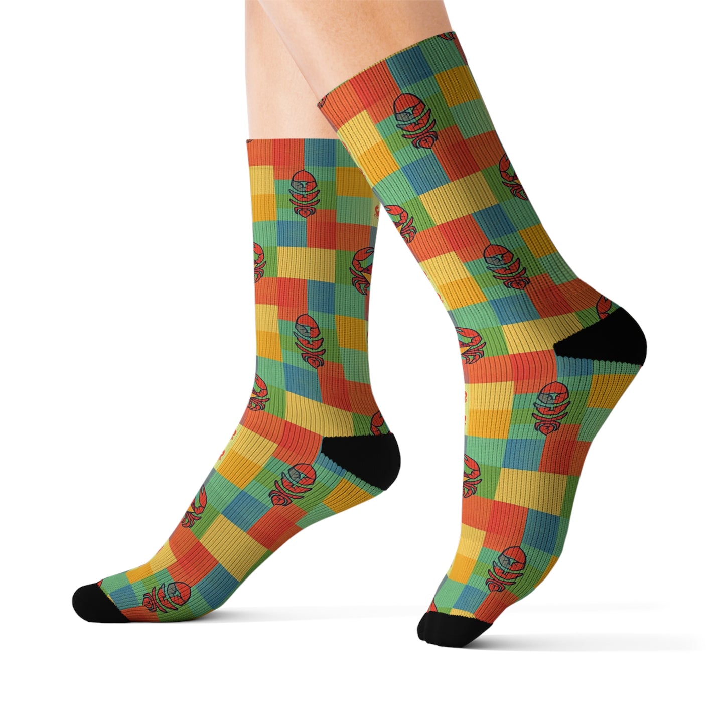 Sublimation Socks, Cancer, Zodiac, Shapes Pattern