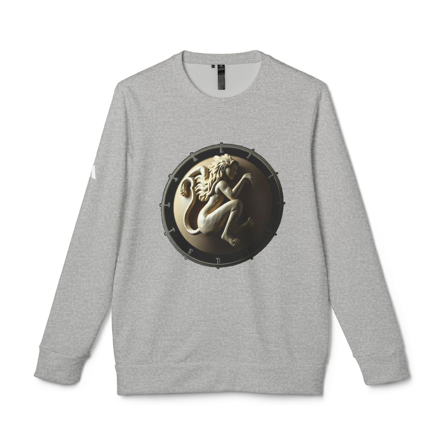 Adidas, Unisex Fleece Crewneck Sweatshirt, Virgo, Space Symbol, Zodiac
