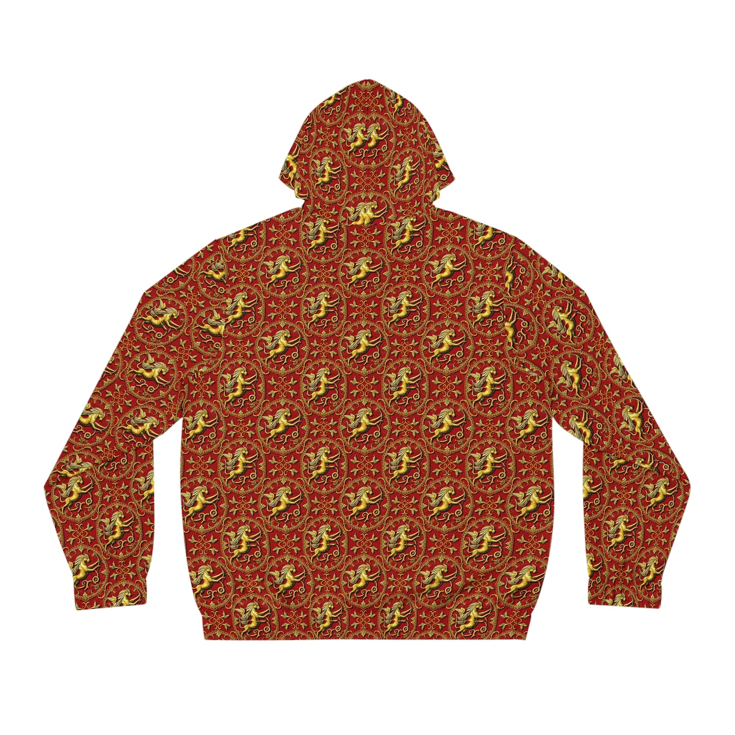 Full-Zip Hoodie (AOP), Sagittarius, Zodiac v1, Pattern