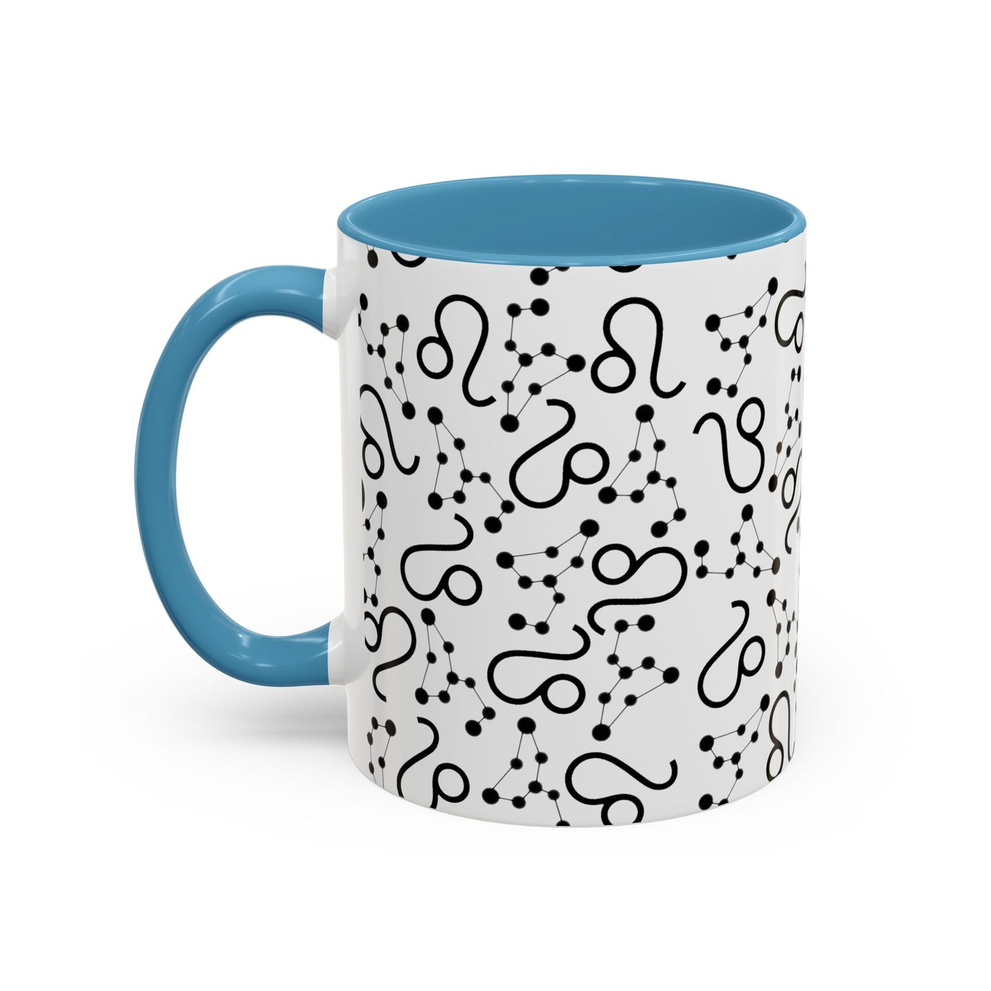 Accent Coffee Mug with the Leo sign (11, 15oz)