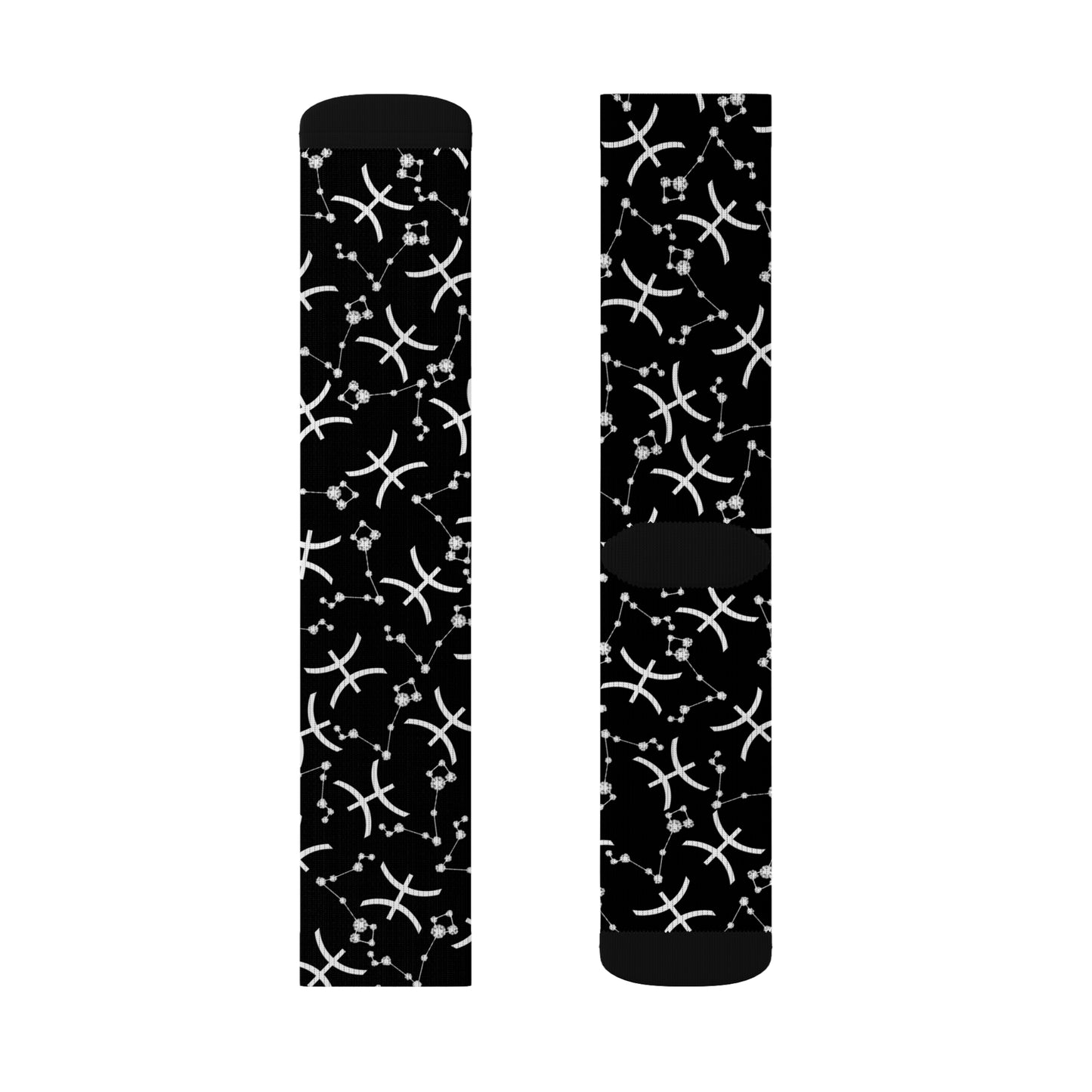 Zodiac Sublimation Socks Pisces Zodiac sign