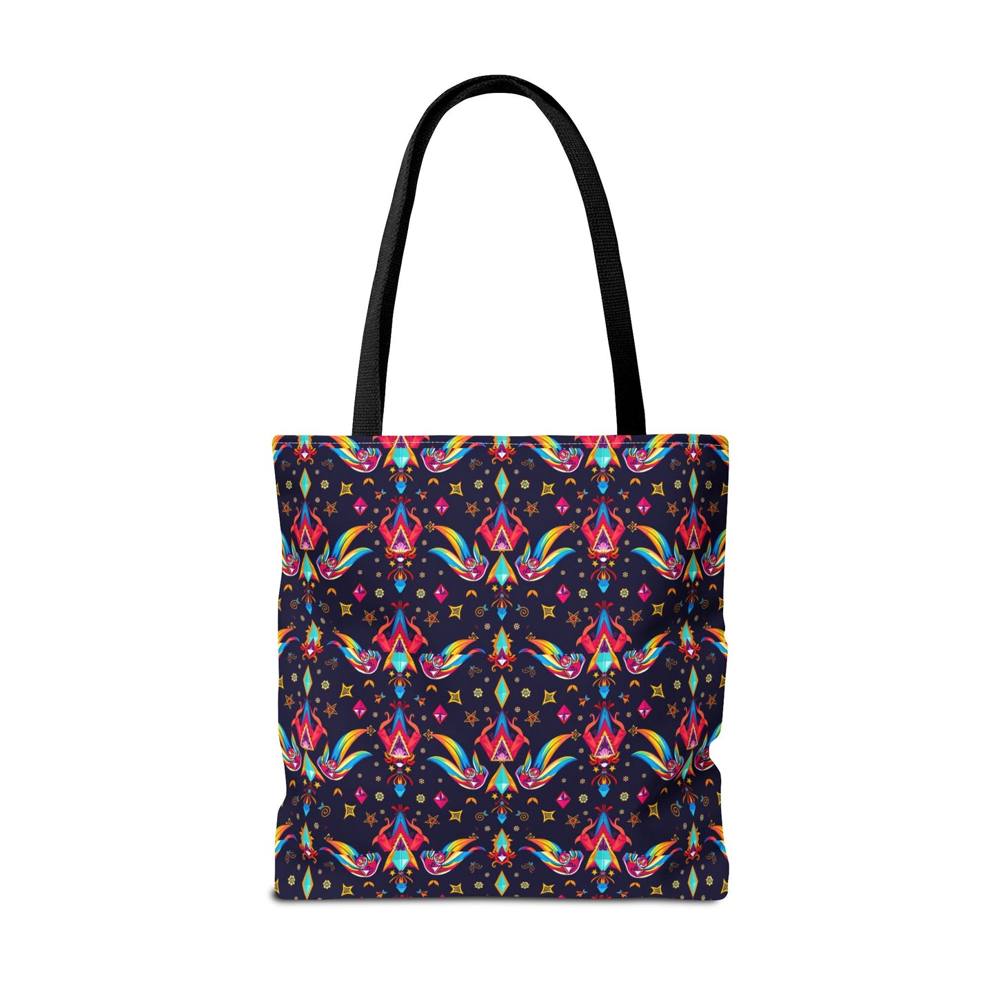 Tote Bag (AOP), Virgo, Zodiac v1, Jewel Pattern