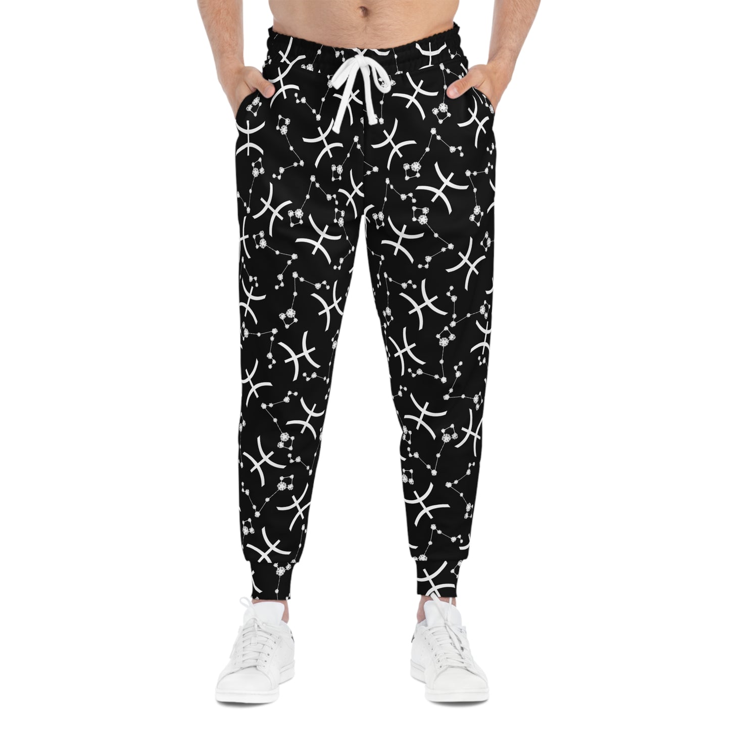 Athletic Joggers Pisces Zodiac sign (AOP)