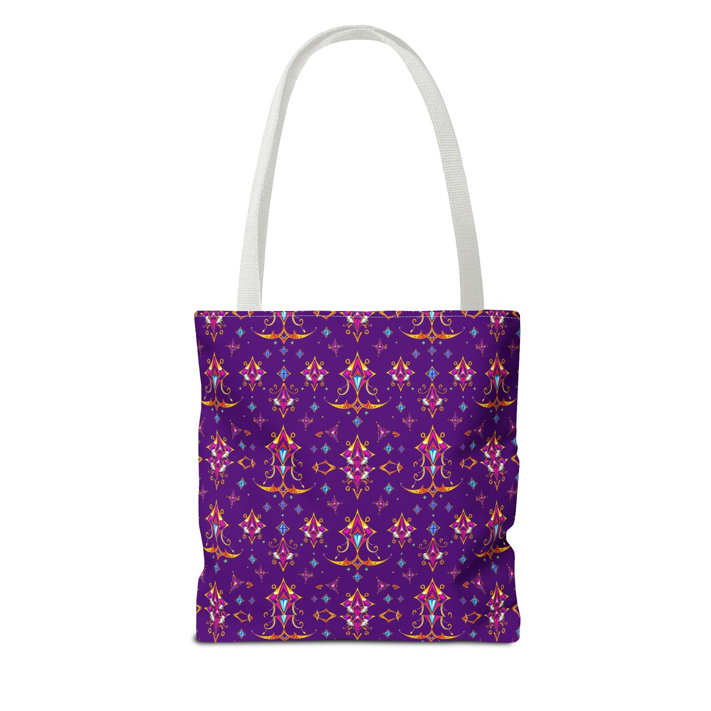 Tote Bag (AOP), Sagittarius, Zodiac, Jewel Pattern