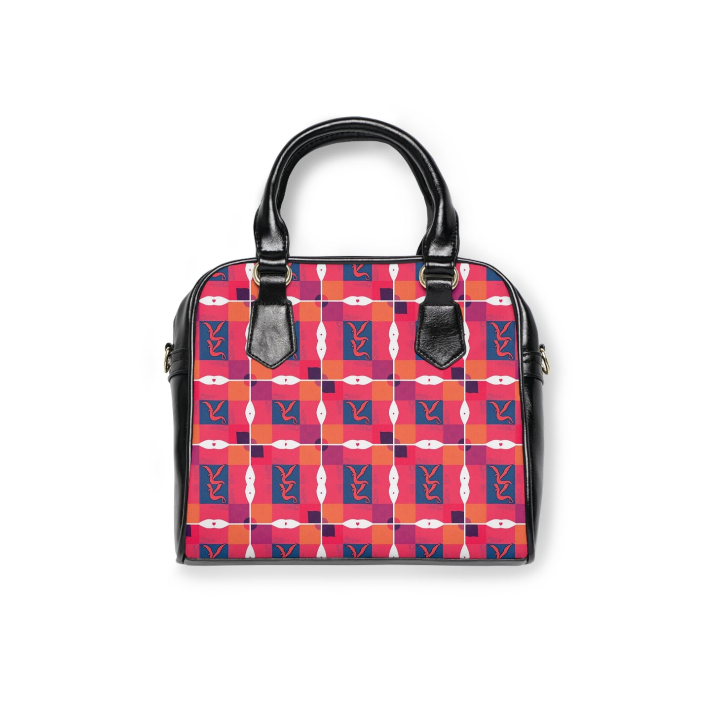 Shoulder Handbag, Sagittarius, Zodiac v3, Shapes Pattern