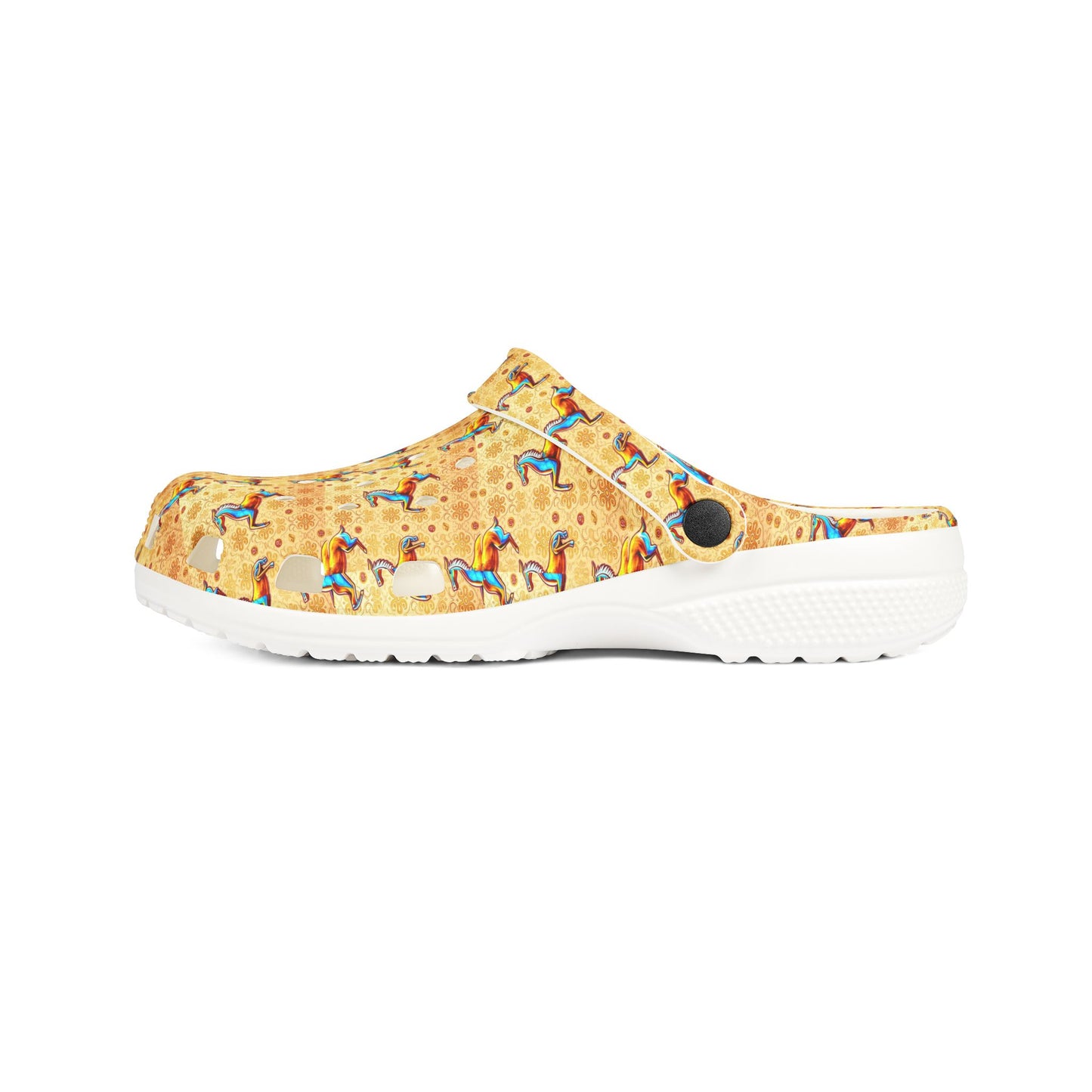 EVA Foam Rubber Shoes, (AOP), Virgo, Zodiac v2, Pattern