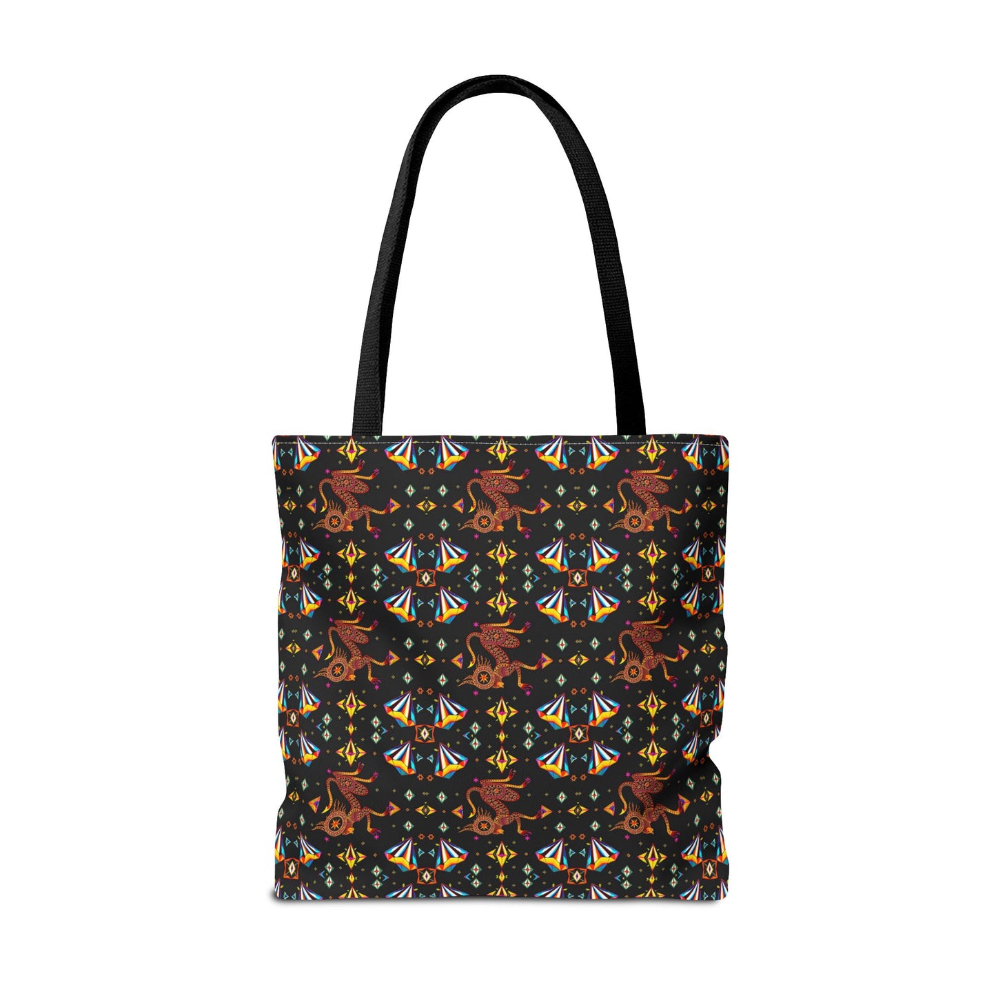 Tote Bag (AOP), Virgo, Zodiac, Jewel Pattern