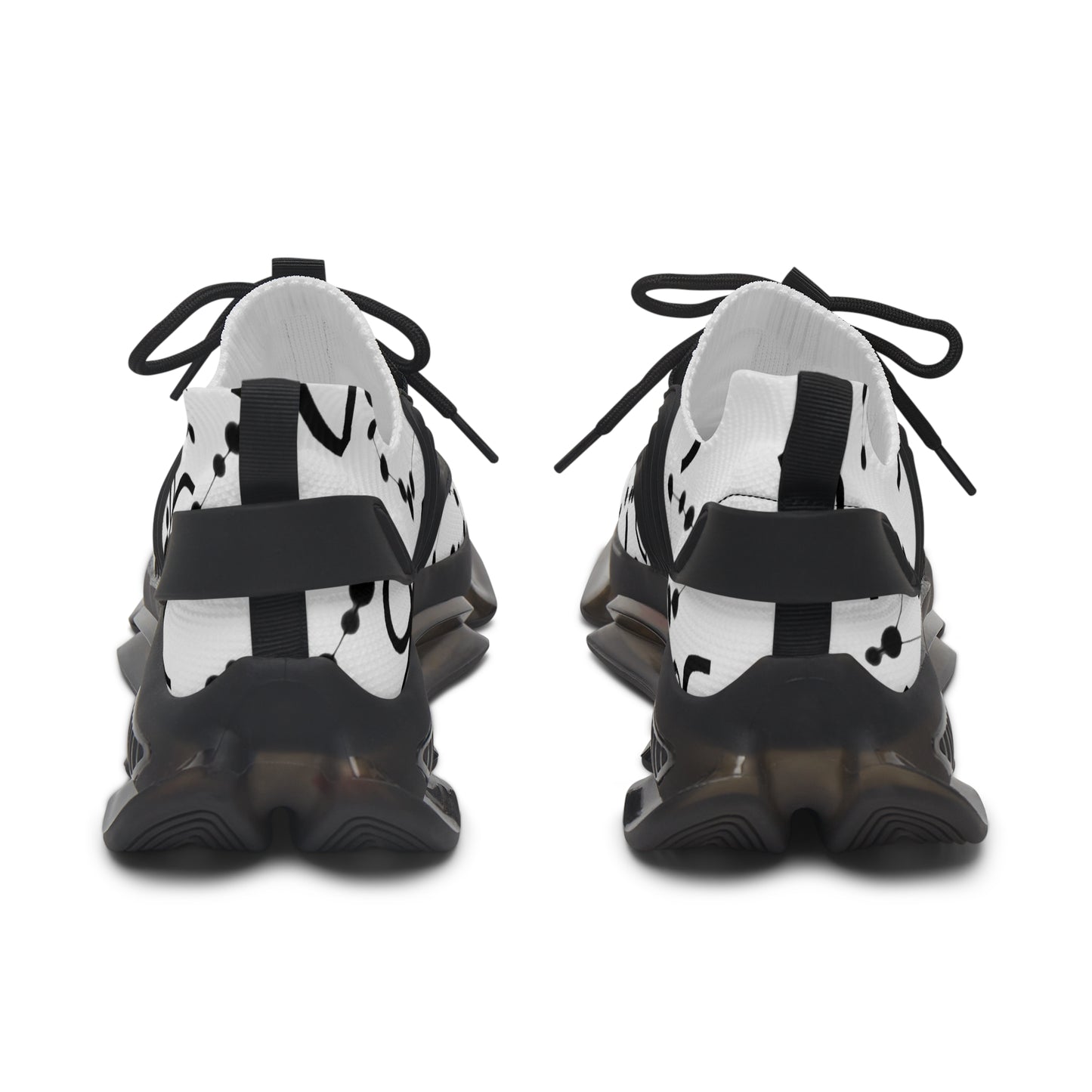 Women's Mesh Sneakers, Constellation & Symbol, Capricorn Zodiac Sign, AOP