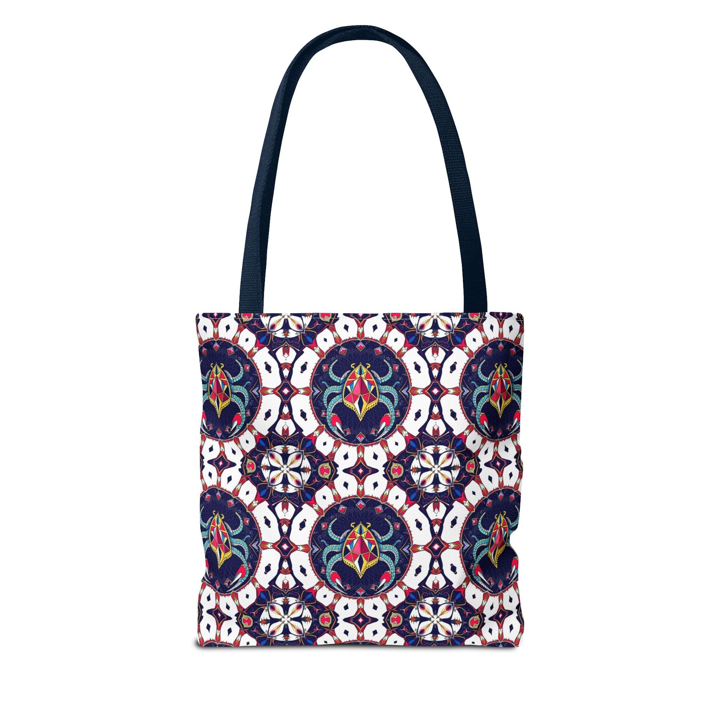 Tote Bag (AOP), Scorpio, Zodiac v1, Jewel Pattern