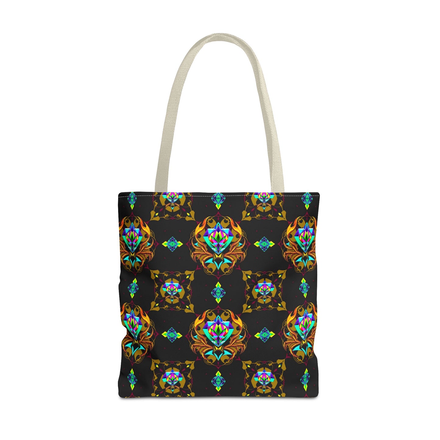 Tote Bag (AOP), Scorpio, Zodiac, Jewel Pattern