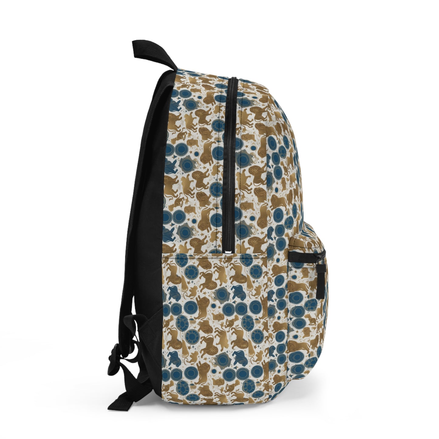 Backpack, Leo, Zodiac v1, Metal Pattern