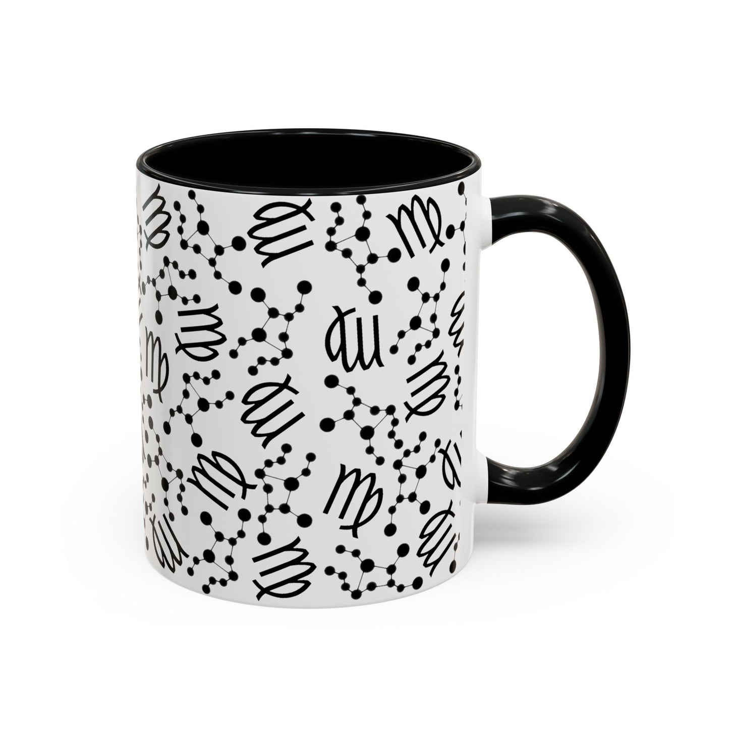 Accent Coffee Mug with the Virgo sign (11, 15oz)