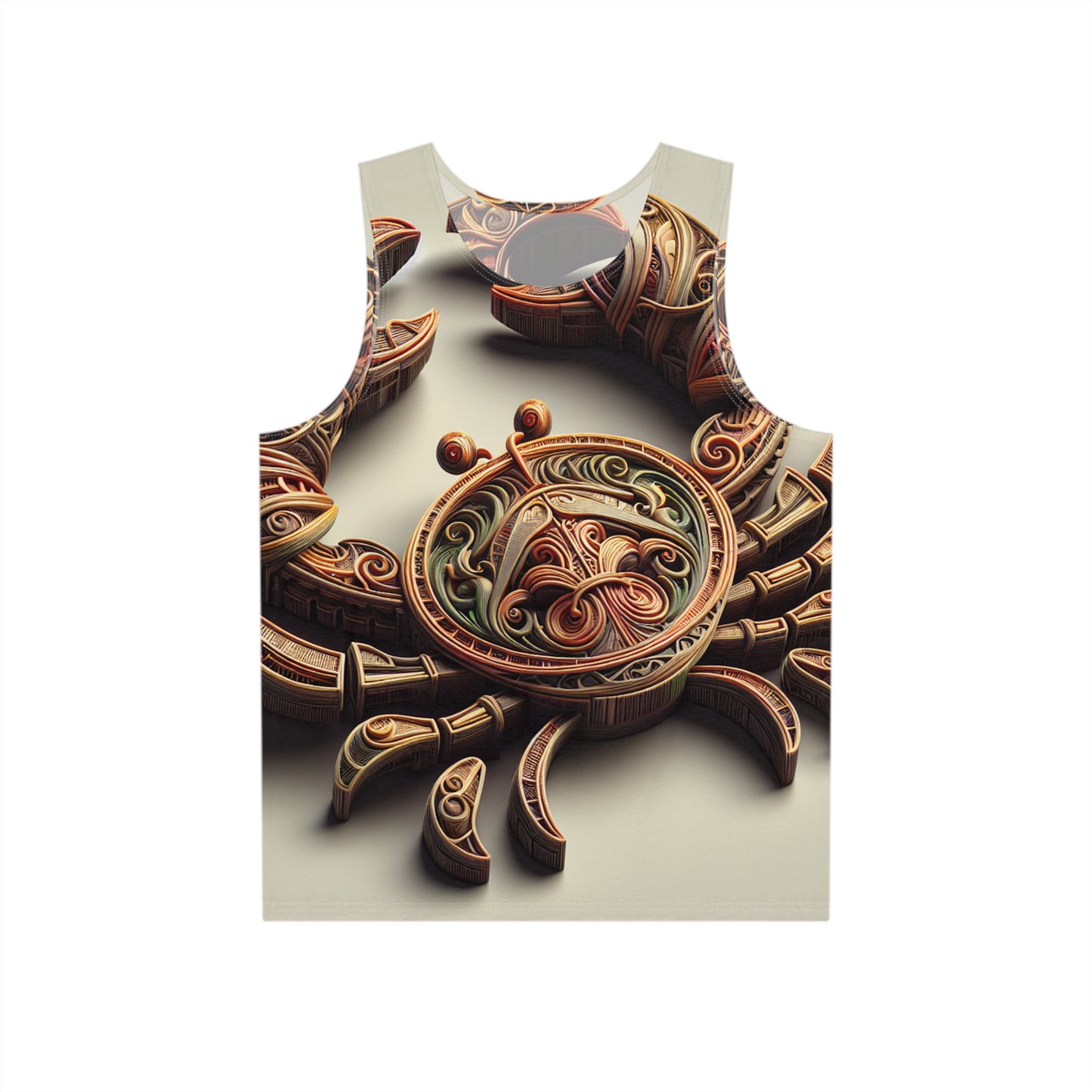 Men's Tank (AOP), Regular fit, Crab Cancer Zodiac Sign