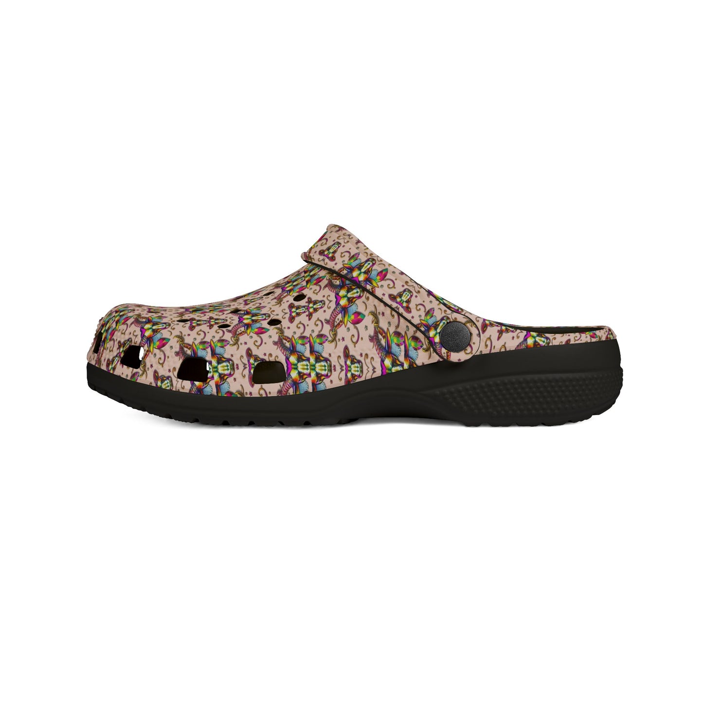 EVA Foam Rubber Shoes, (AOP), Taurus, Zodiac v1, Pattern